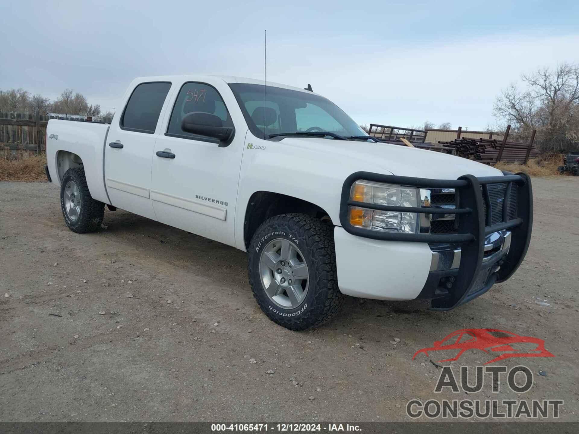 CHEVROLET SILVERADO 1500 HYBRID 2010 - 3GCXKUEJ4AG217355