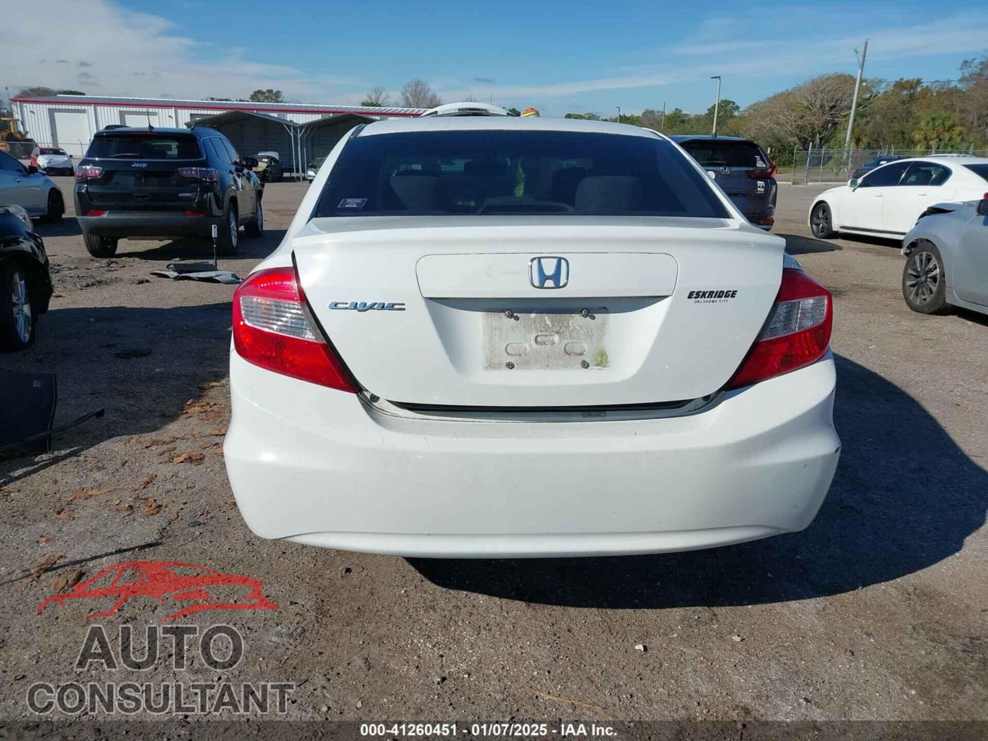 HONDA CIVIC 2012 - 2HGFB2F88CH511308