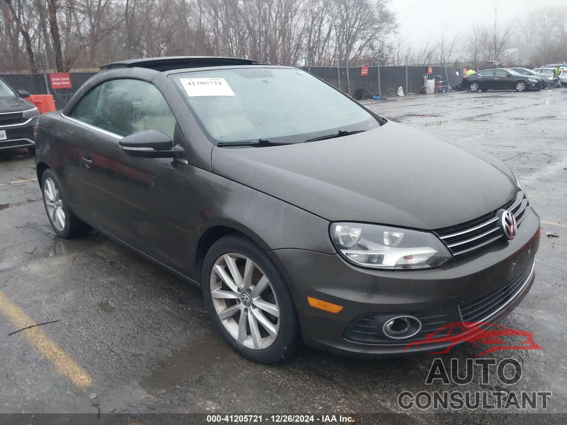 VOLKSWAGEN EOS 2012 - WVWBW7AH8CV000078