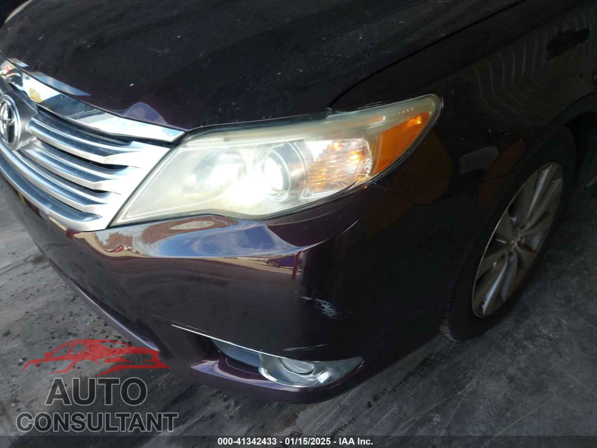 TOYOTA AVALON 2011 - 4T1BK3DB7BU373673