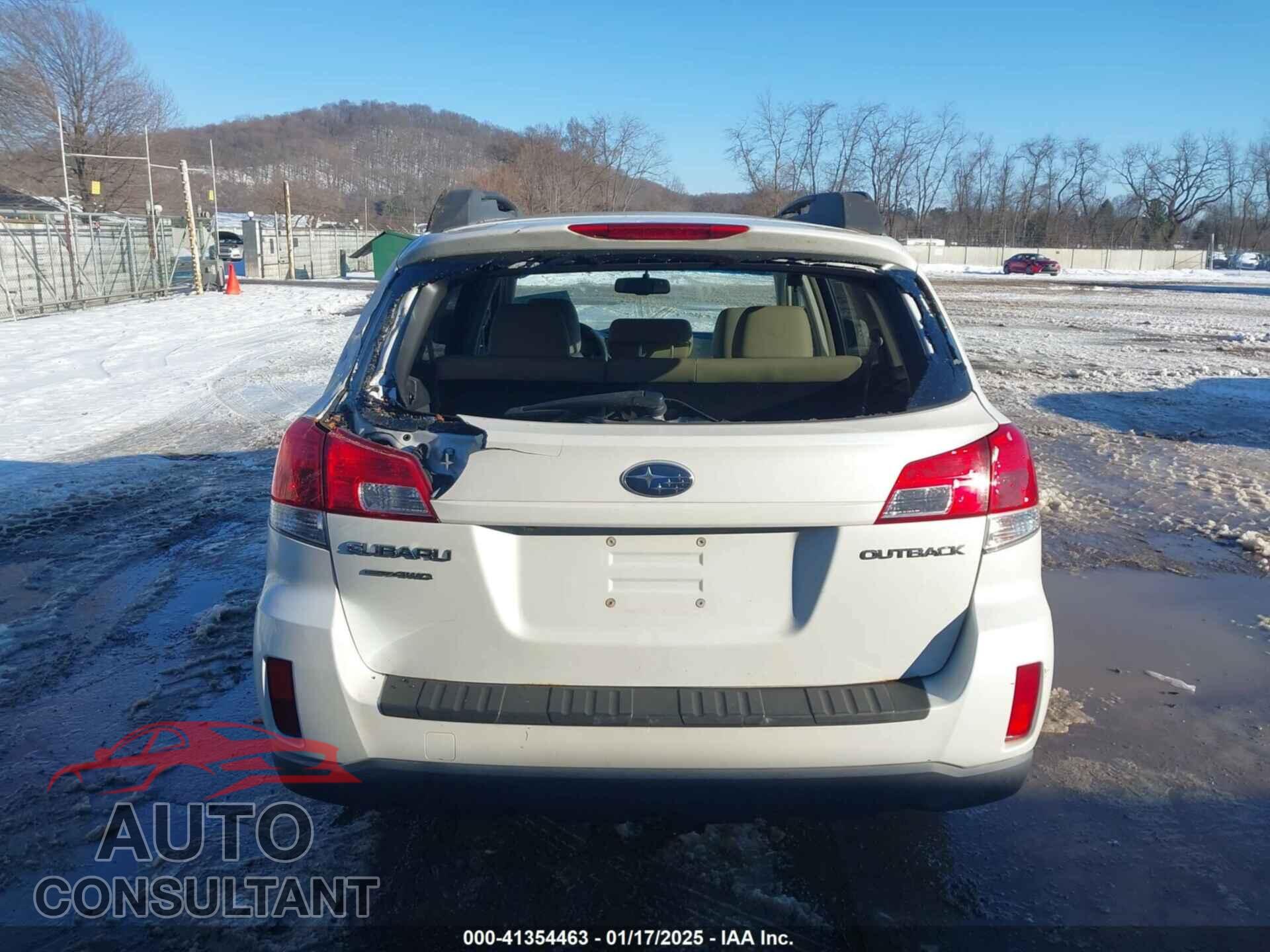 SUBARU OUTBACK 2010 - 4S4BRCLC3A3366505