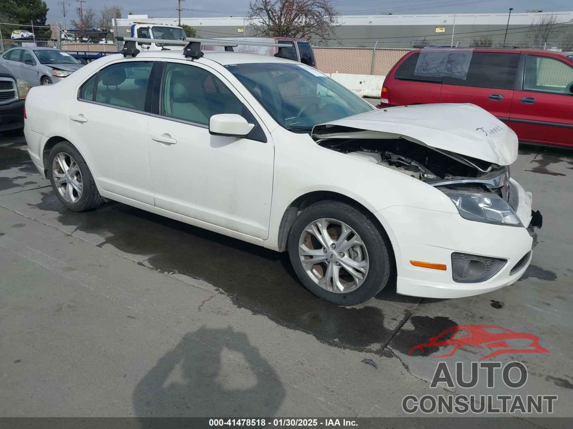 FORD FUSION 2012 - 3FAHP0HA8CR177451