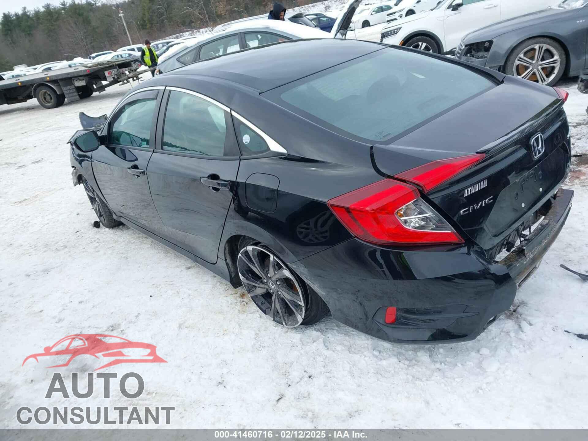 HONDA CIVIC 2019 - 2HGFC2F80KH515476