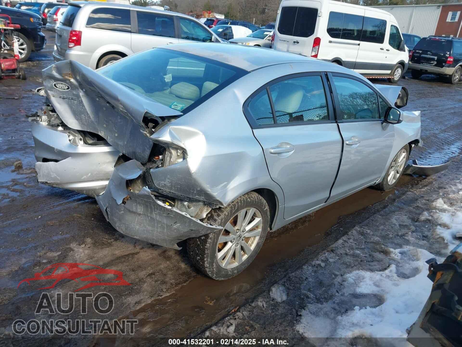 HONDA CIVIC 2012 - 2HGFB2F84CH319271