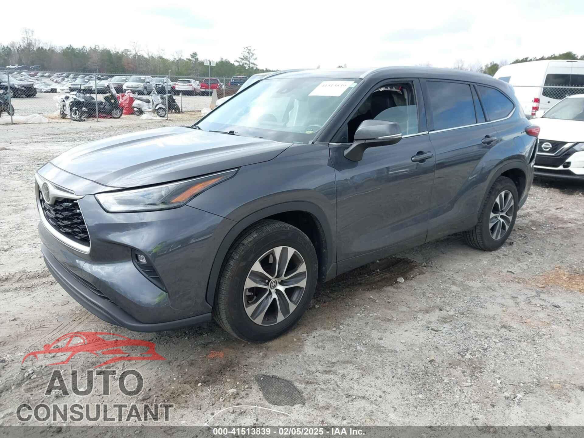 TOYOTA HIGHLANDER 2021 - 5TDGZRAH7MS516632