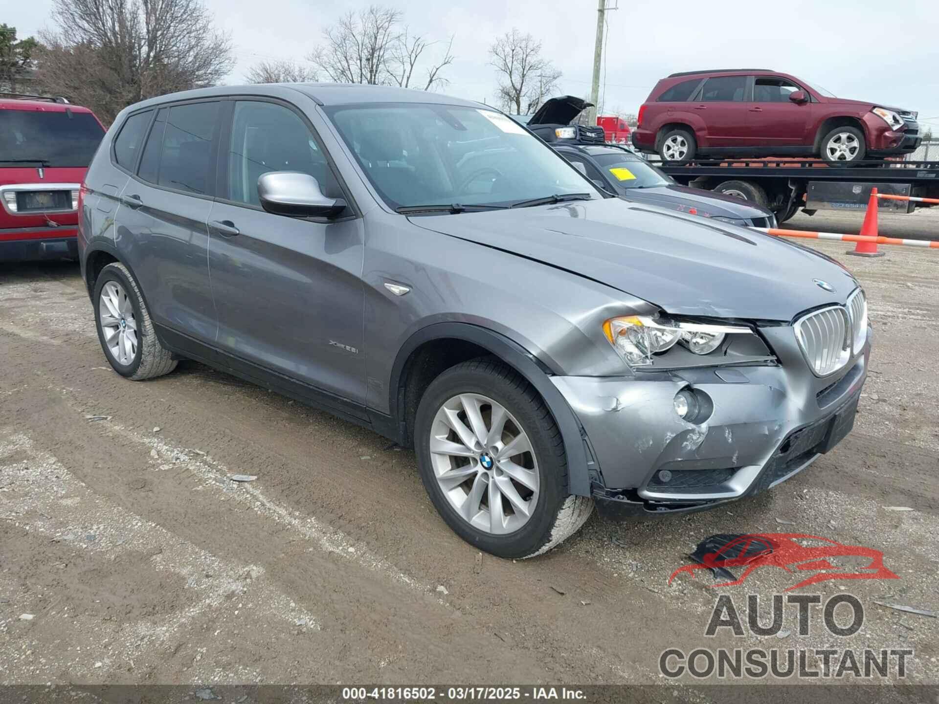 BMW X3 2013 - 5UXWX9C56D0A28443