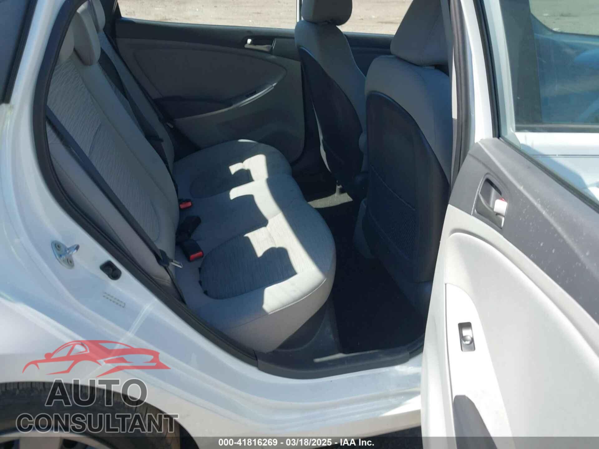 HYUNDAI ACCENT 2016 - KMHCT4AE6GU085916