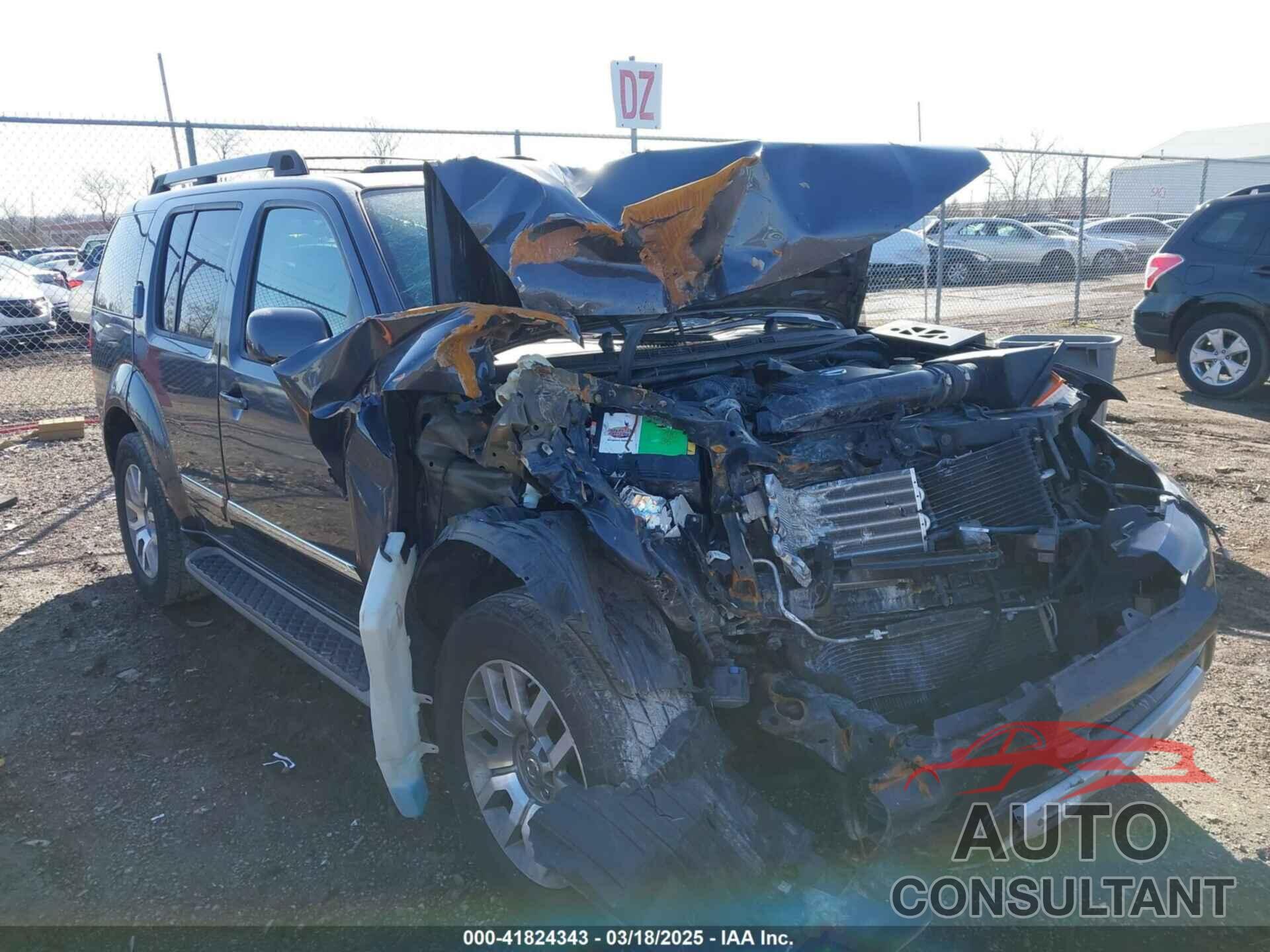 NISSAN PATHFINDER 2012 - 5N1AR1NB1CC614225
