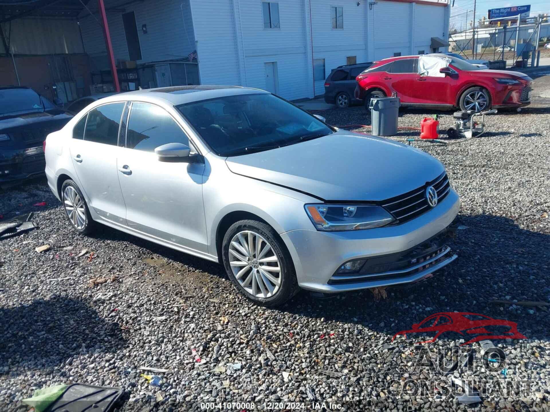 VOLKSWAGEN JETTA 2016 - 3VWL07AJ8GM228698