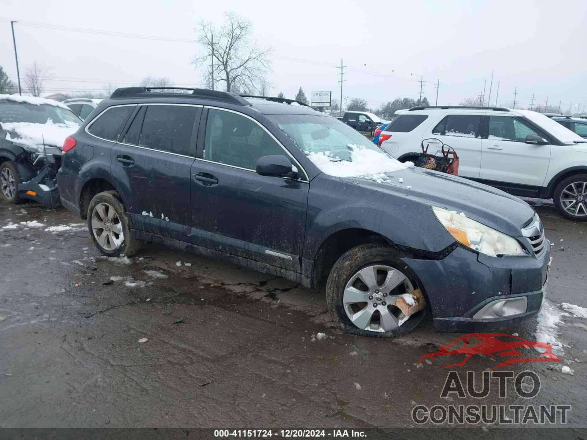 SUBARU OUTBACK 2011 - 4S4BRCKC9B3443266