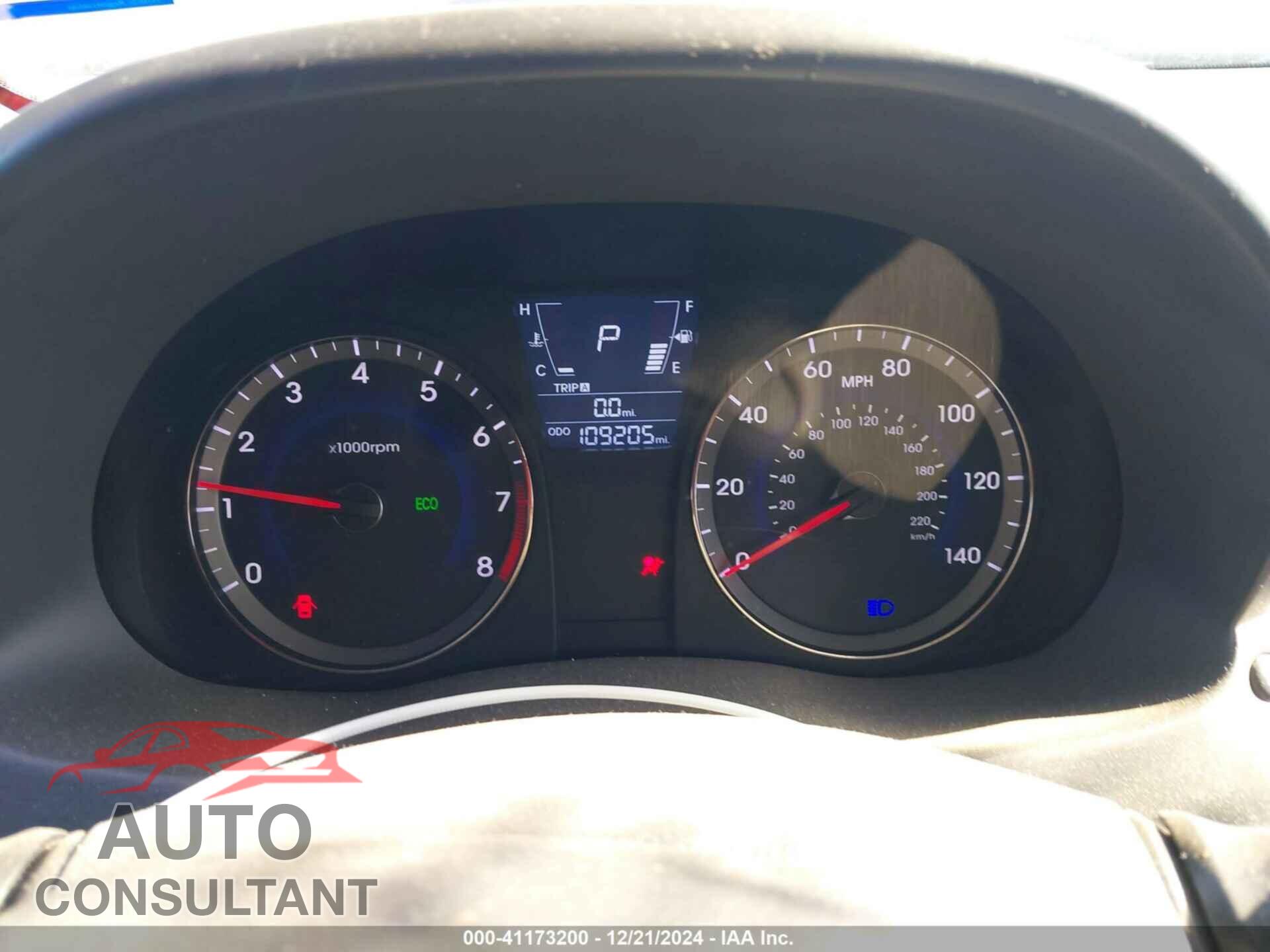 HYUNDAI ACCENT GS 2013 - KMKCP5AE2EU137351