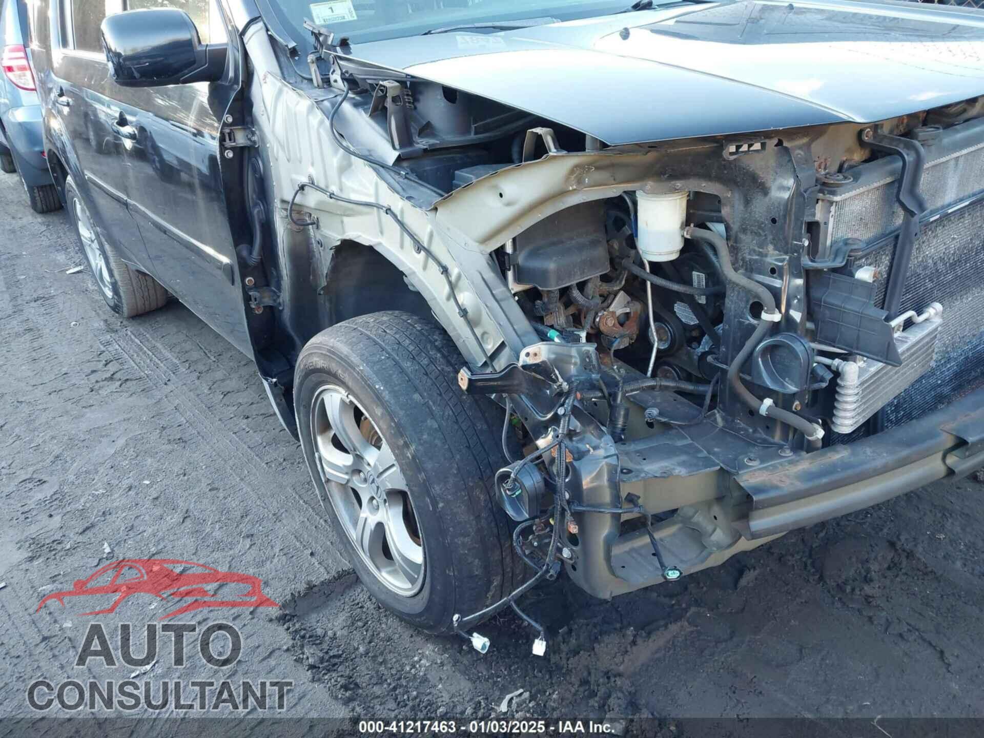 HONDA PILOT 2012 - 5FNYF4H45CB045621