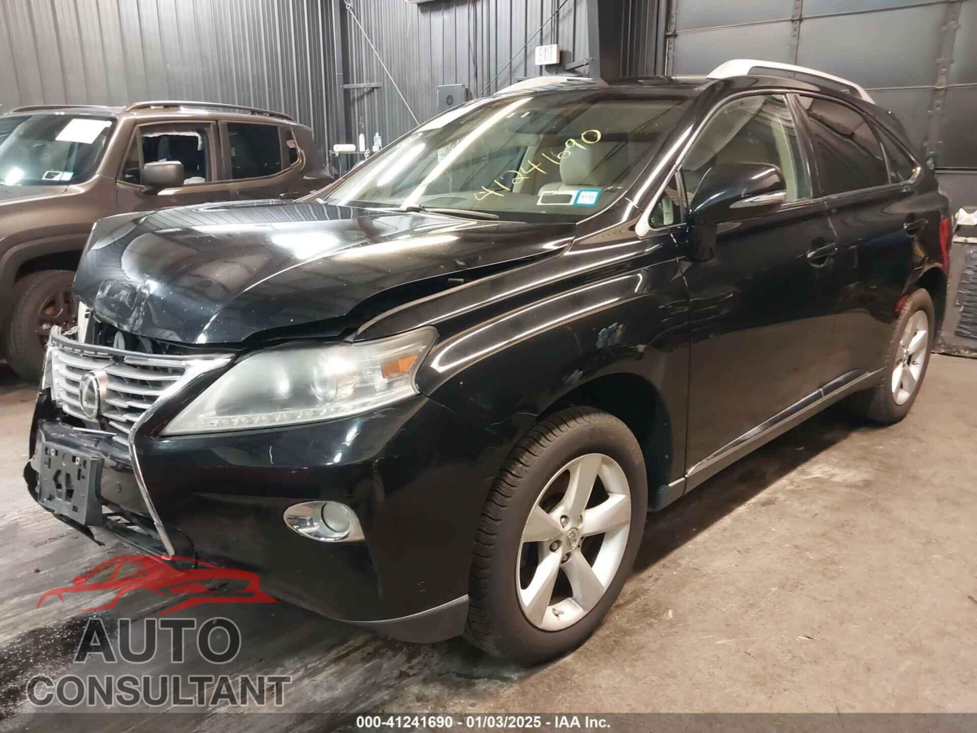 LEXUS RX 350 2013 - 2T2BK1BA7DC196508