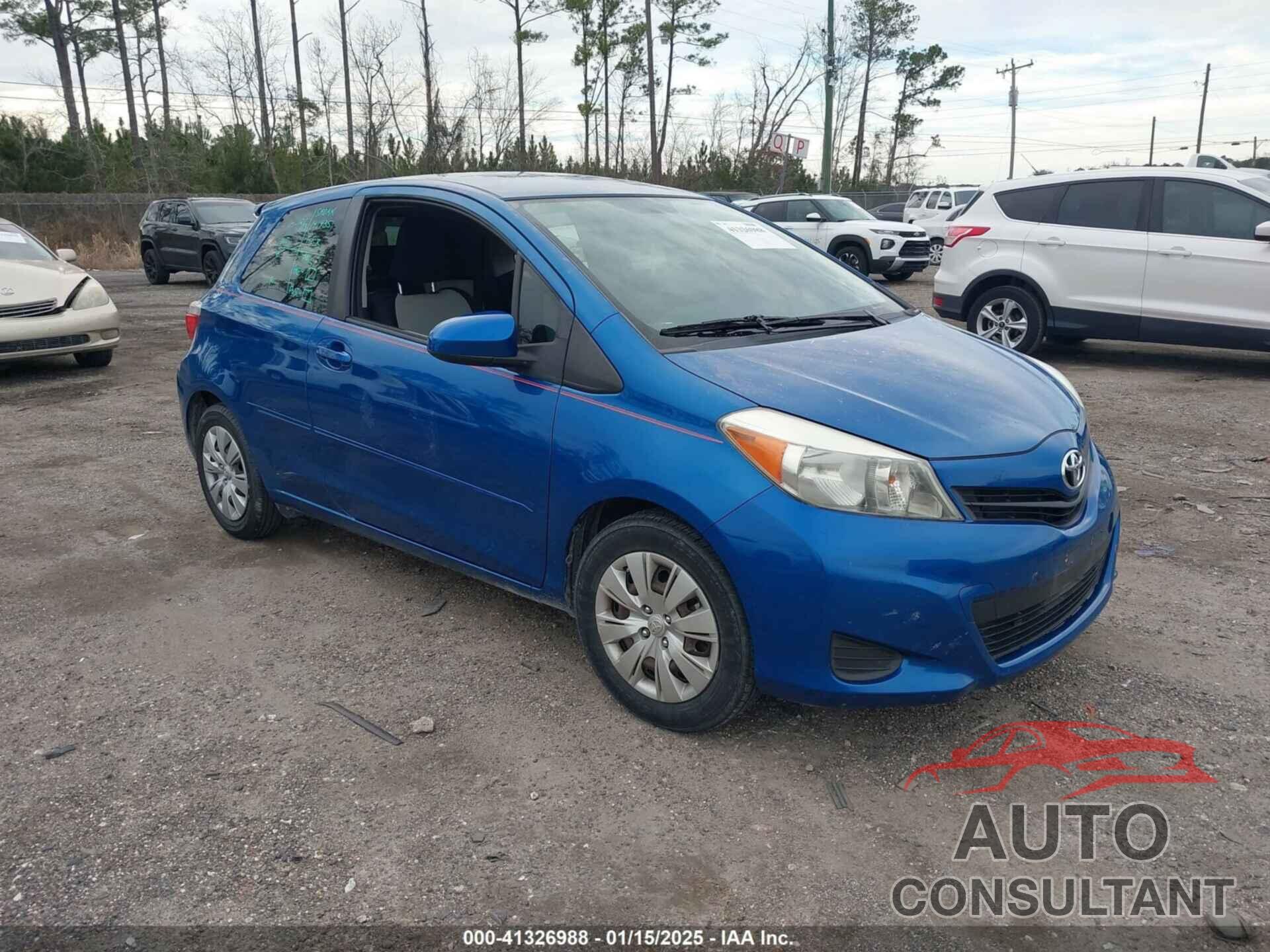 TOYOTA YARIS 2013 - JTDJTUD30DD554354