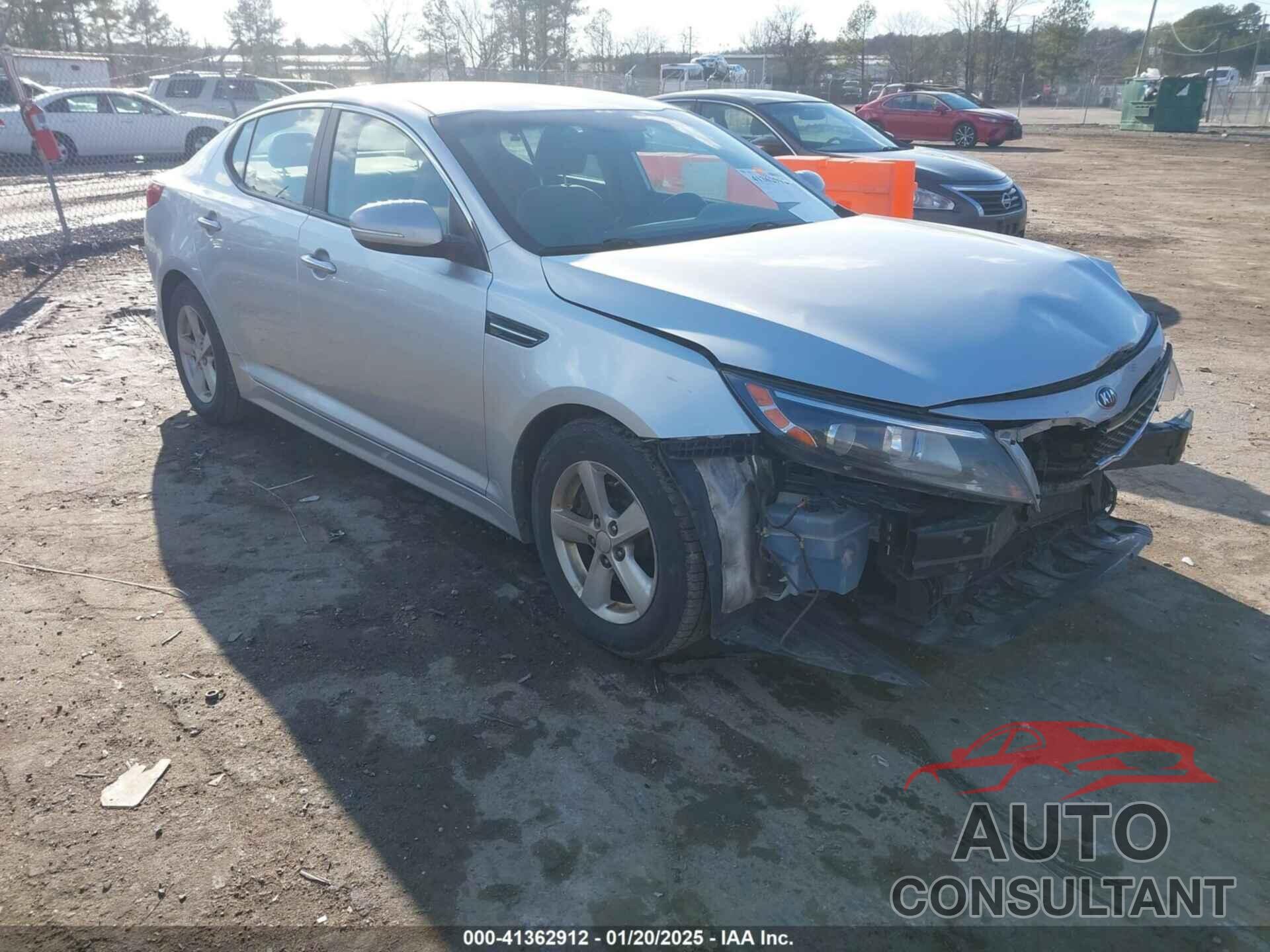 KIA OPTIMA 2014 - KNAGM4A76E5458350