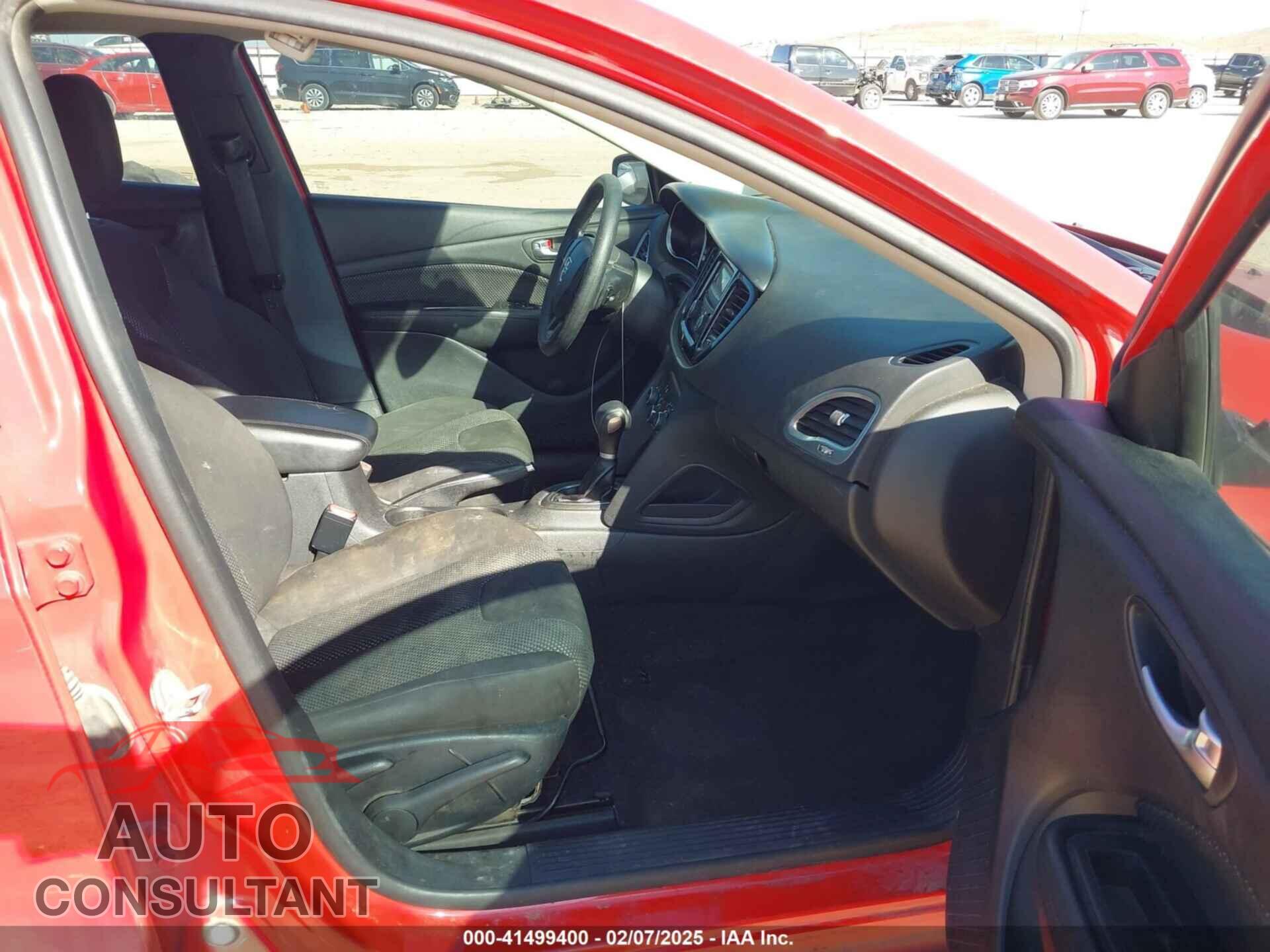DODGE DART 2016 - 1C3CDFAA5GD728495