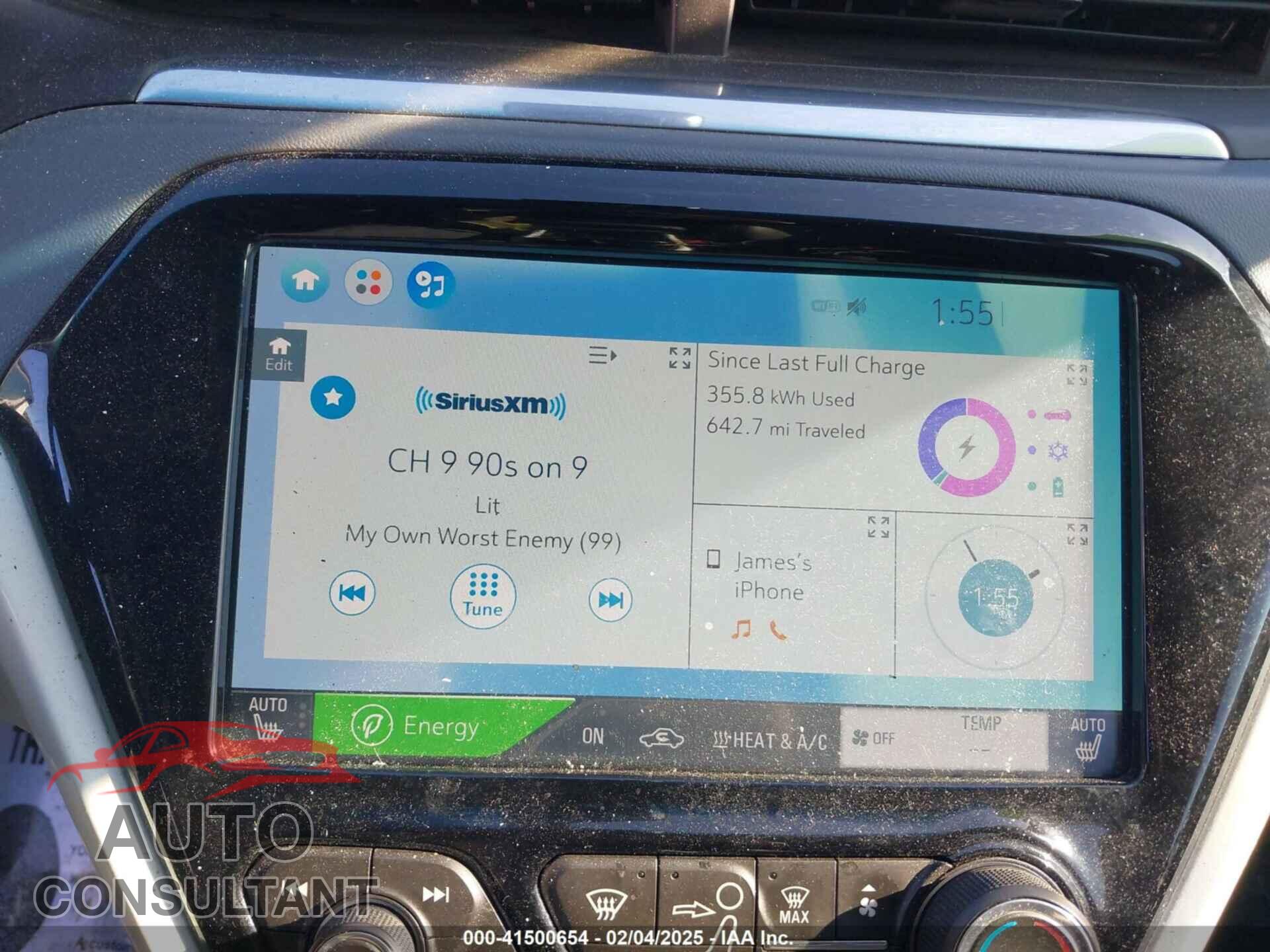 CHEVROLET BOLT EV 2017 - 1G1FX6S00H4183175