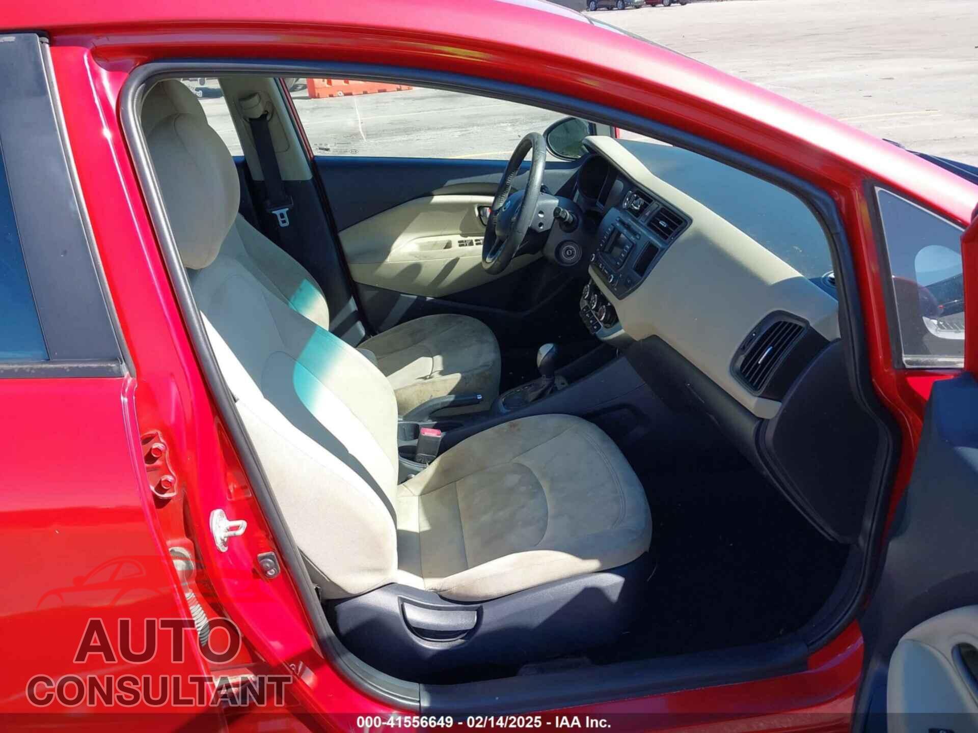 KIA RIO 2013 - KNADN4A33D6283206