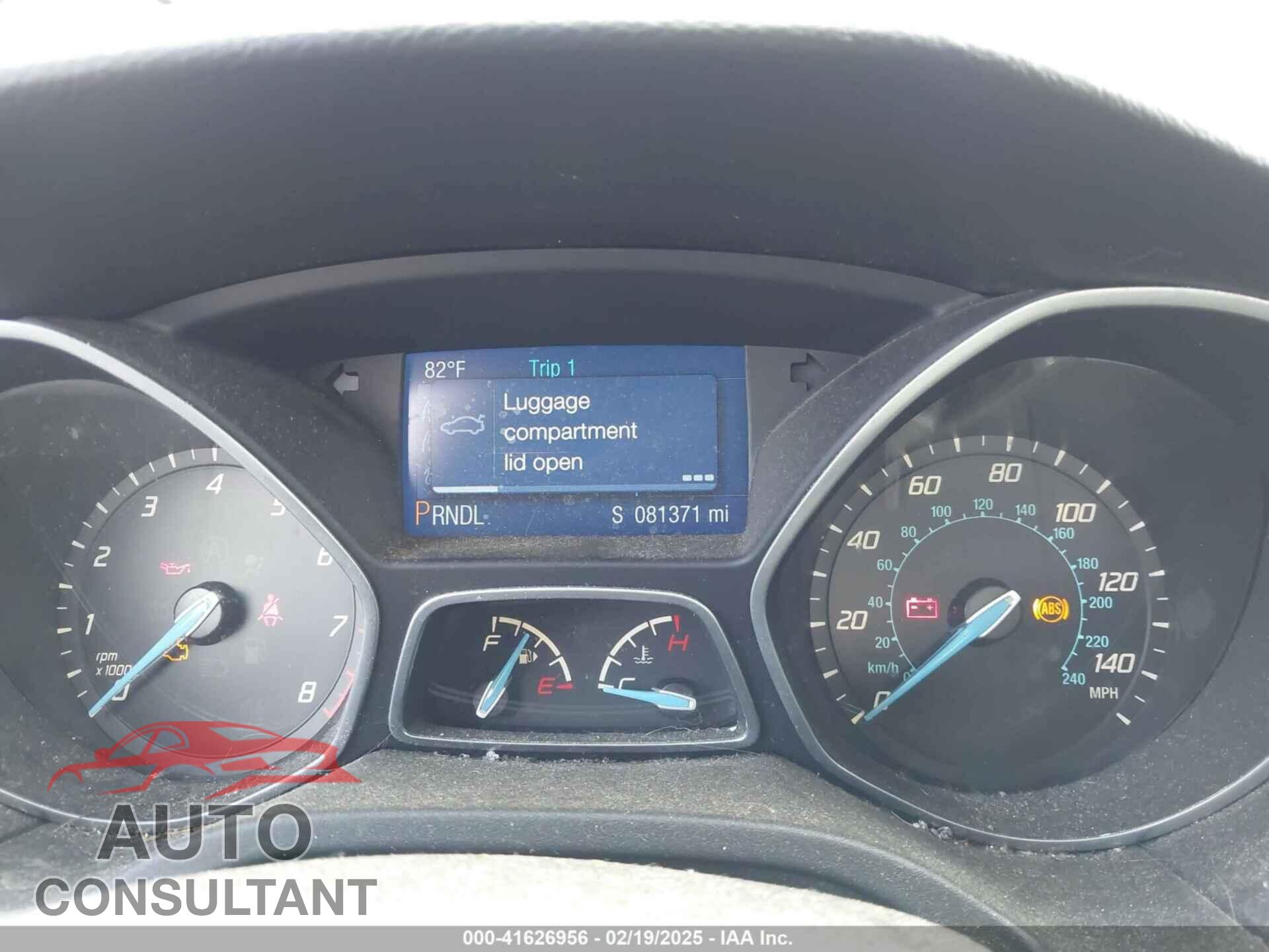 FORD FOCUS 2014 - 1FADP3F27EL185862