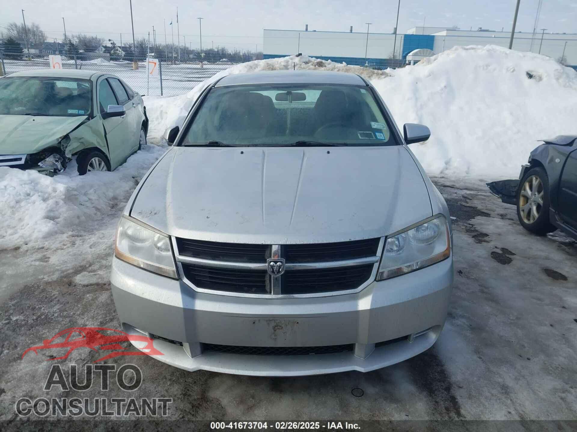 DODGE AVENGER 2010 - 1B3CC1FB5AN218444