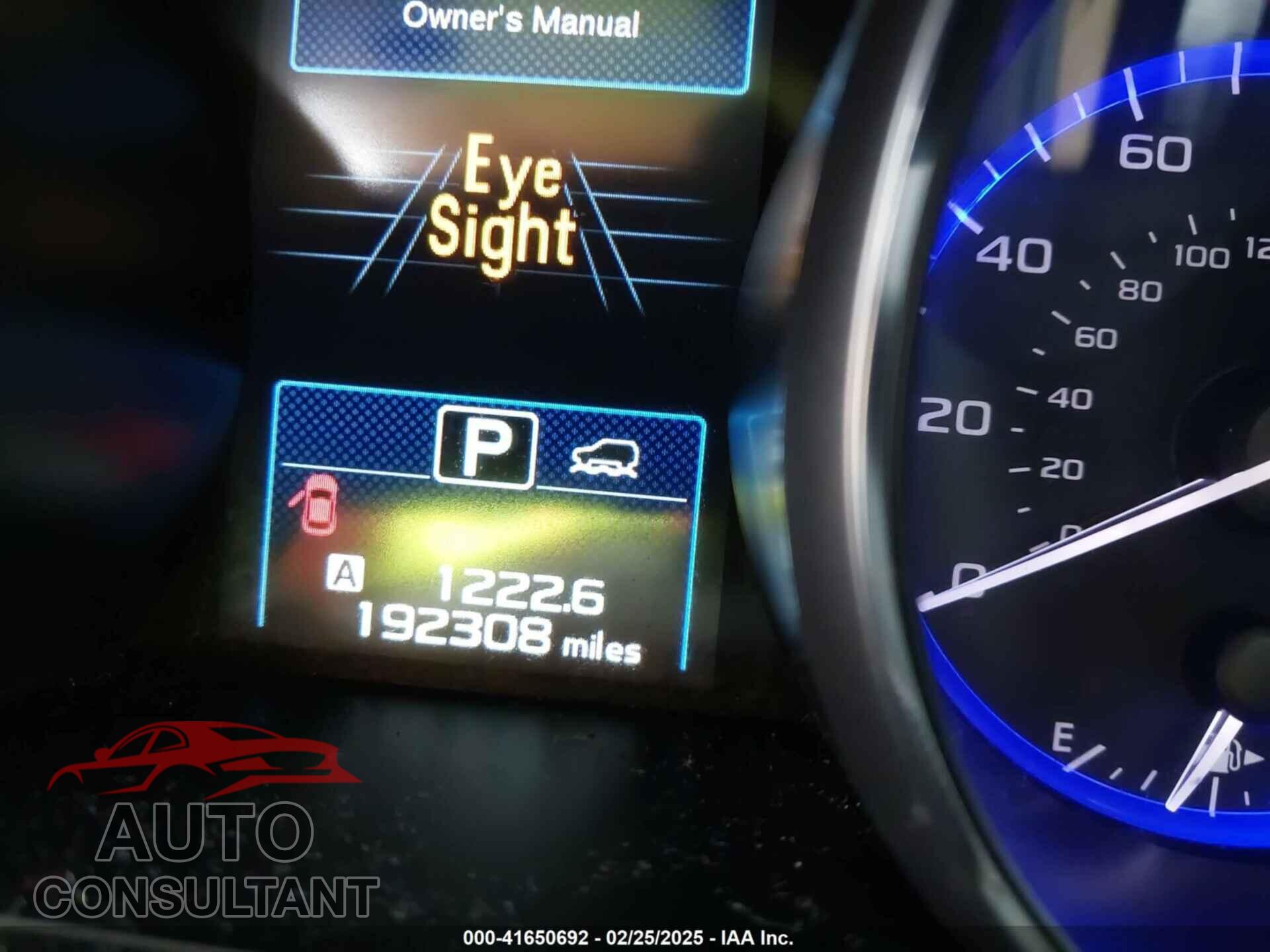 SUBARU OUTBACK 2015 - 4S4BSANC9F3348796