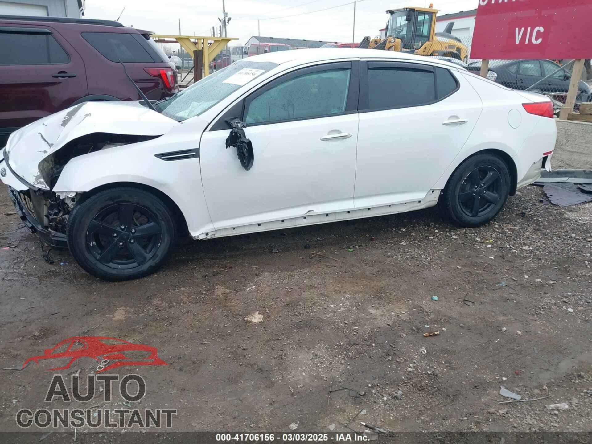 KIA OPTIMA 2015 - KNAGM4A72F5654352