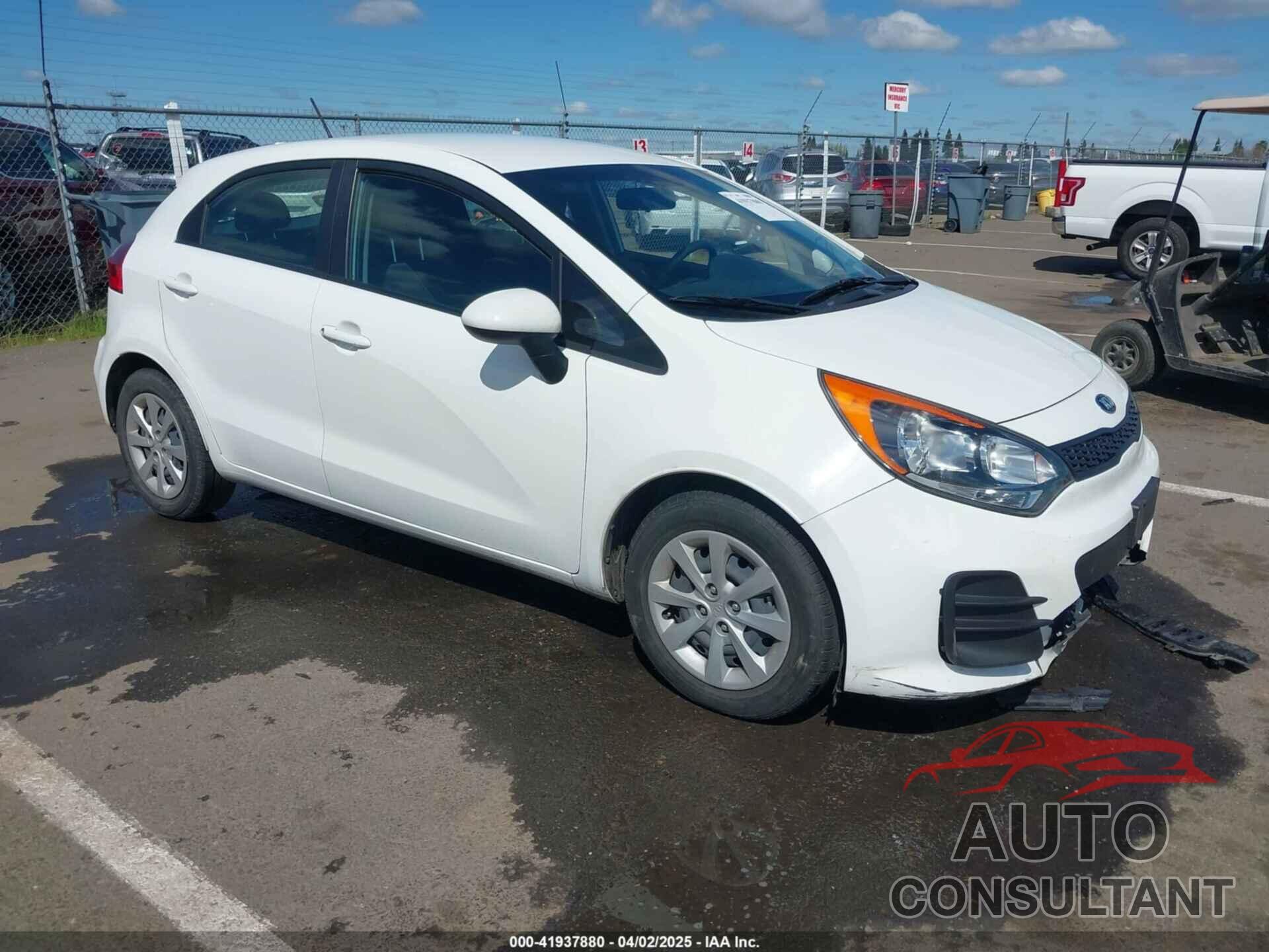 KIA RIO 2016 - KNADM5A37G6676302