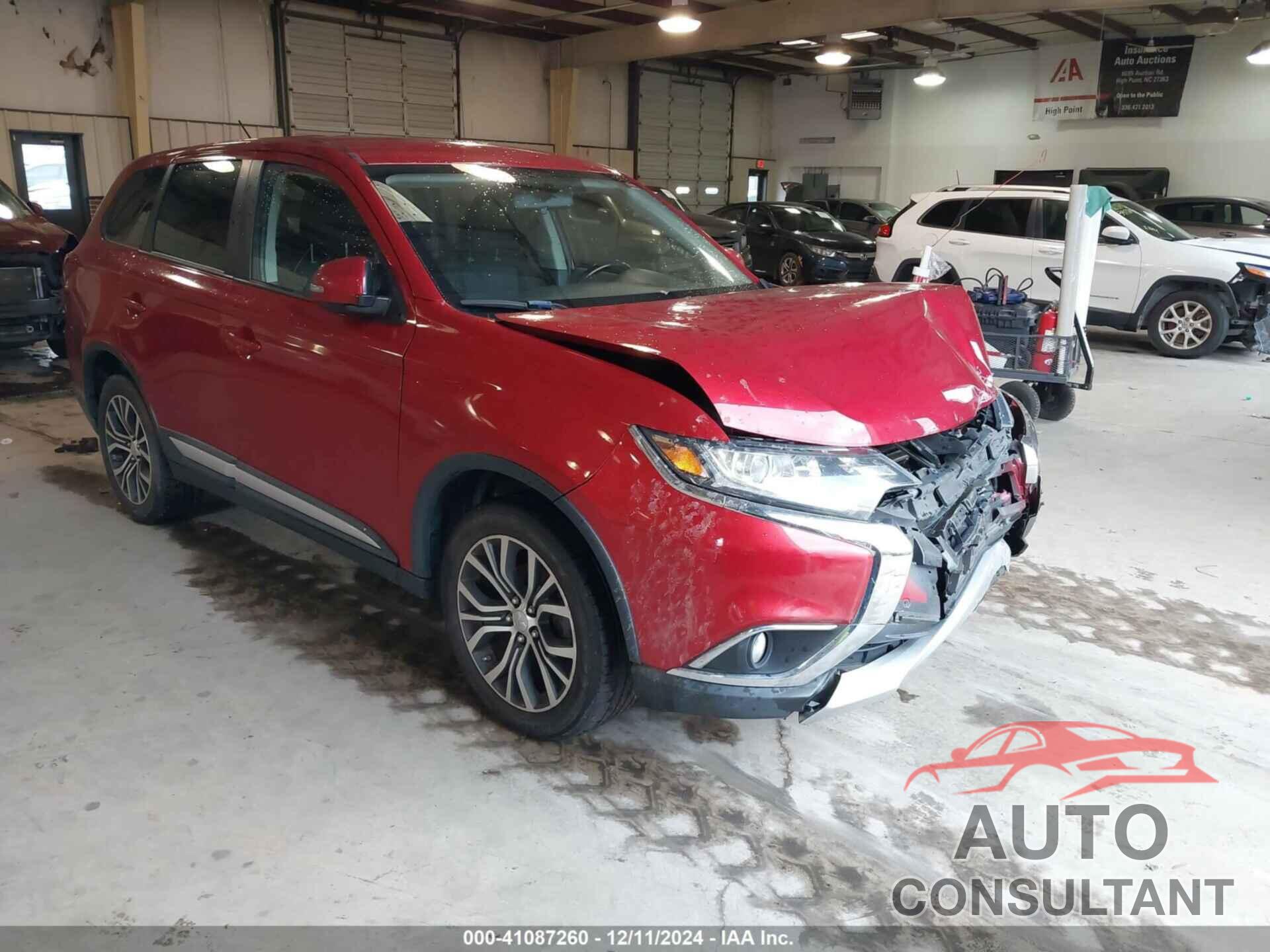MITSUBISHI OUTLANDER 2016 - JA4AZ3A38GZ020355