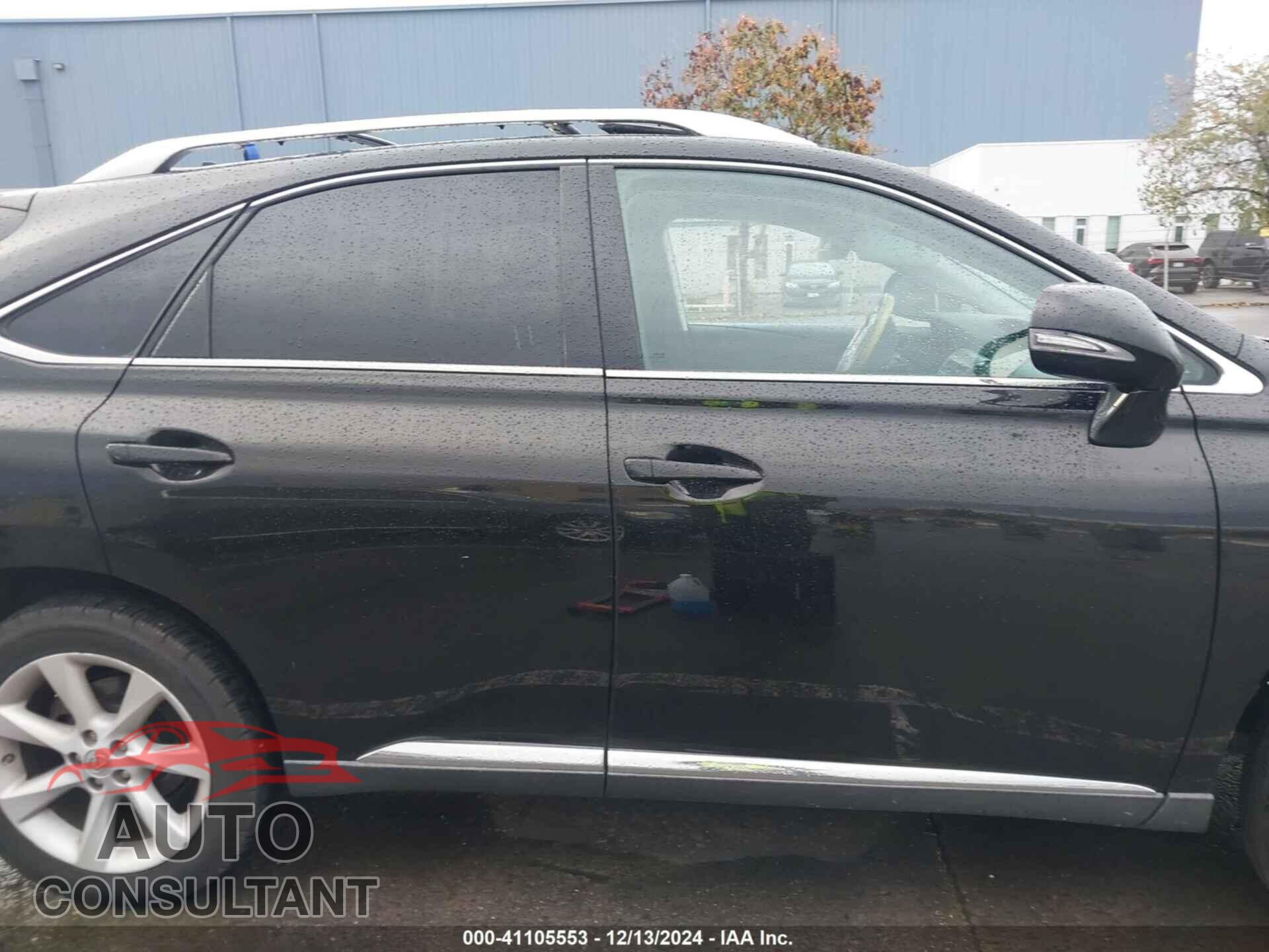 LEXUS RX 350 2012 - 2T2BK1BA9CC142528