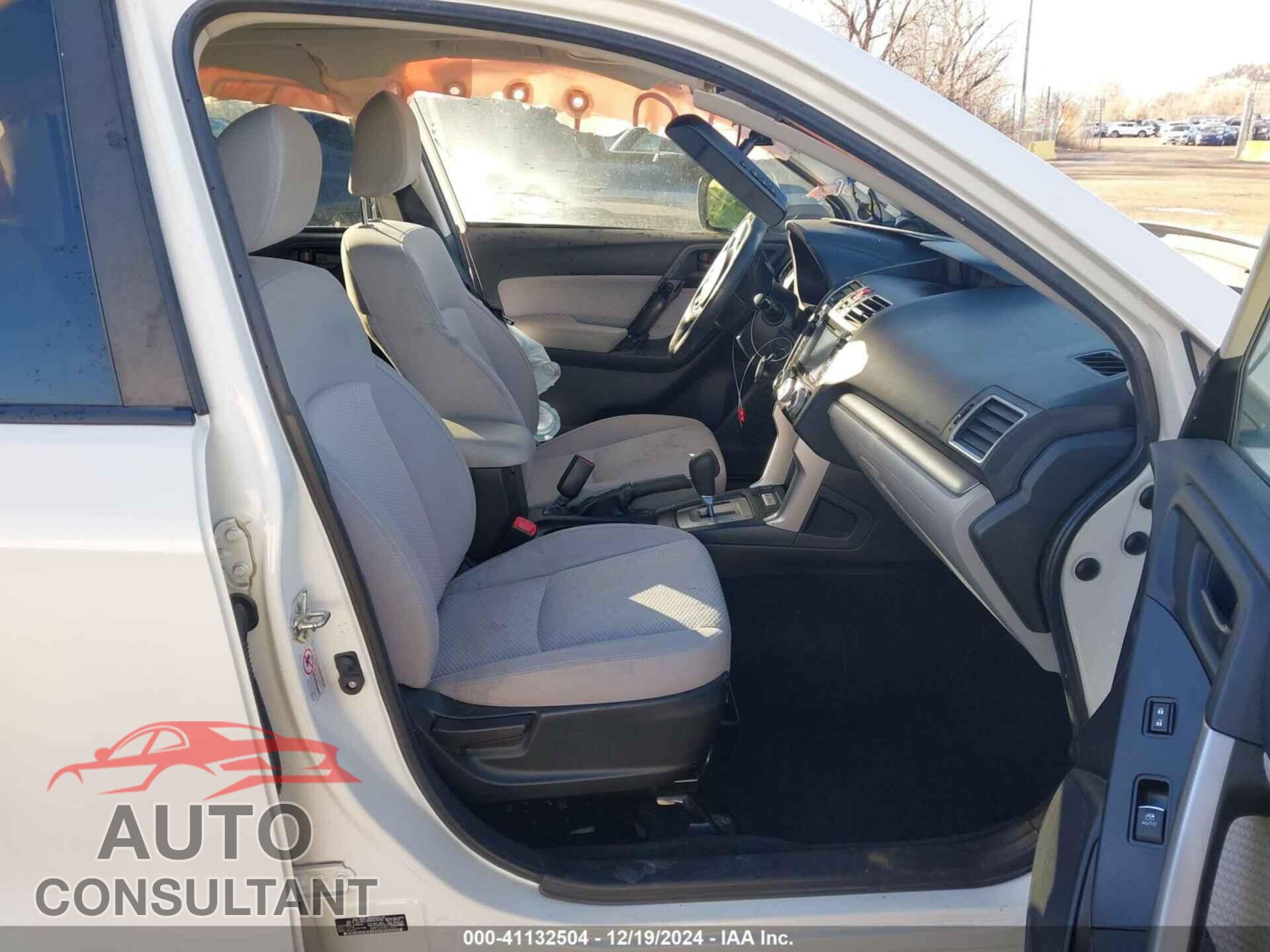 SUBARU FORESTER 2017 - JF2SJAEC8HH459290