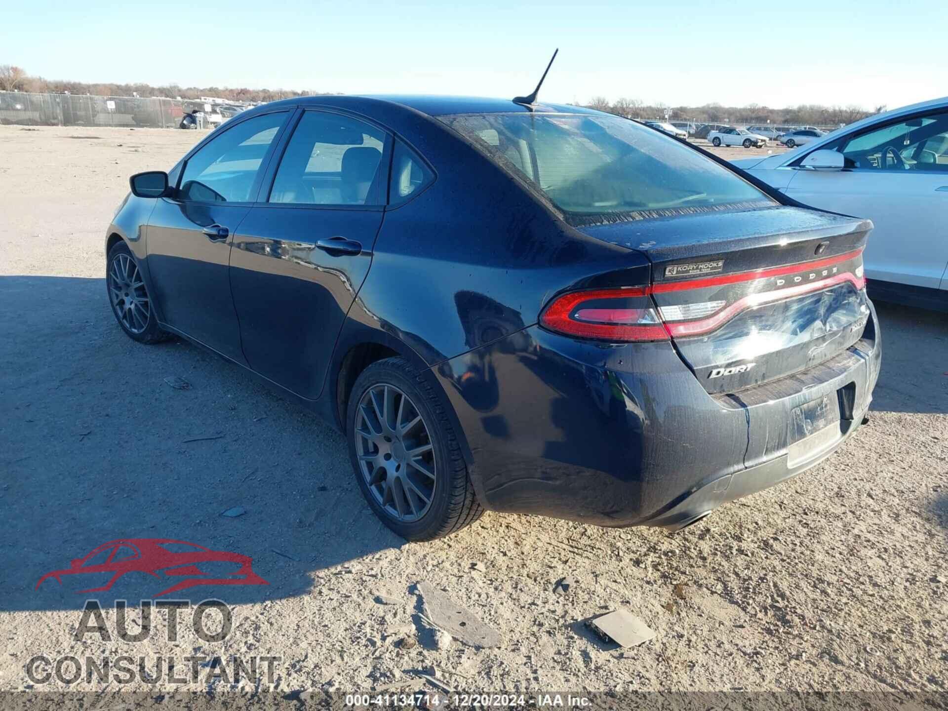 DODGE DART 2015 - 1C3CDFBB3FD346777