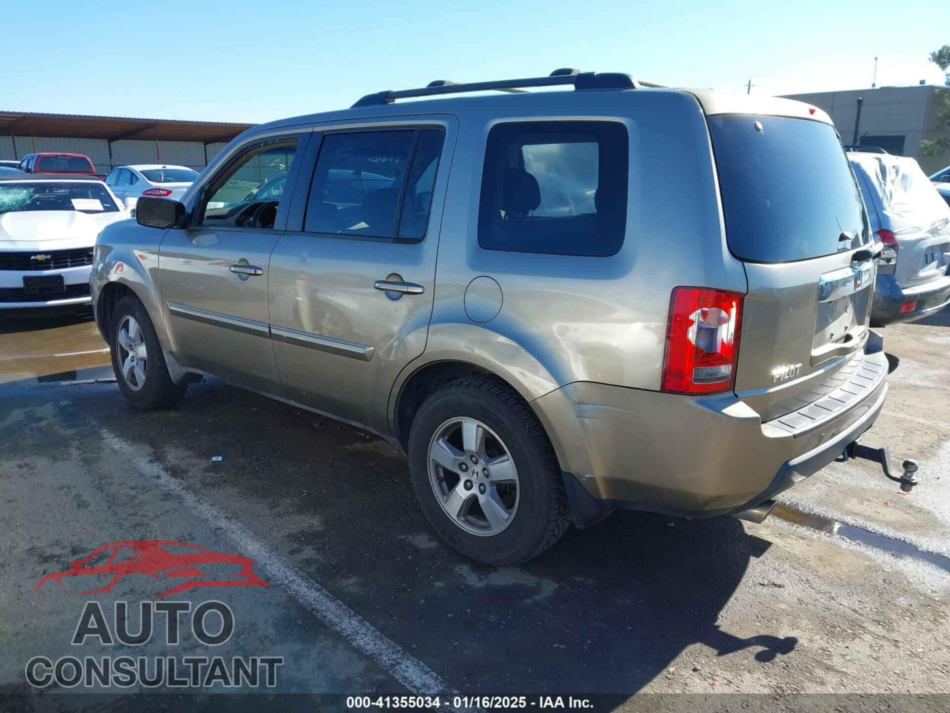 HONDA PILOT 2009 - 5FNYF48469B000731