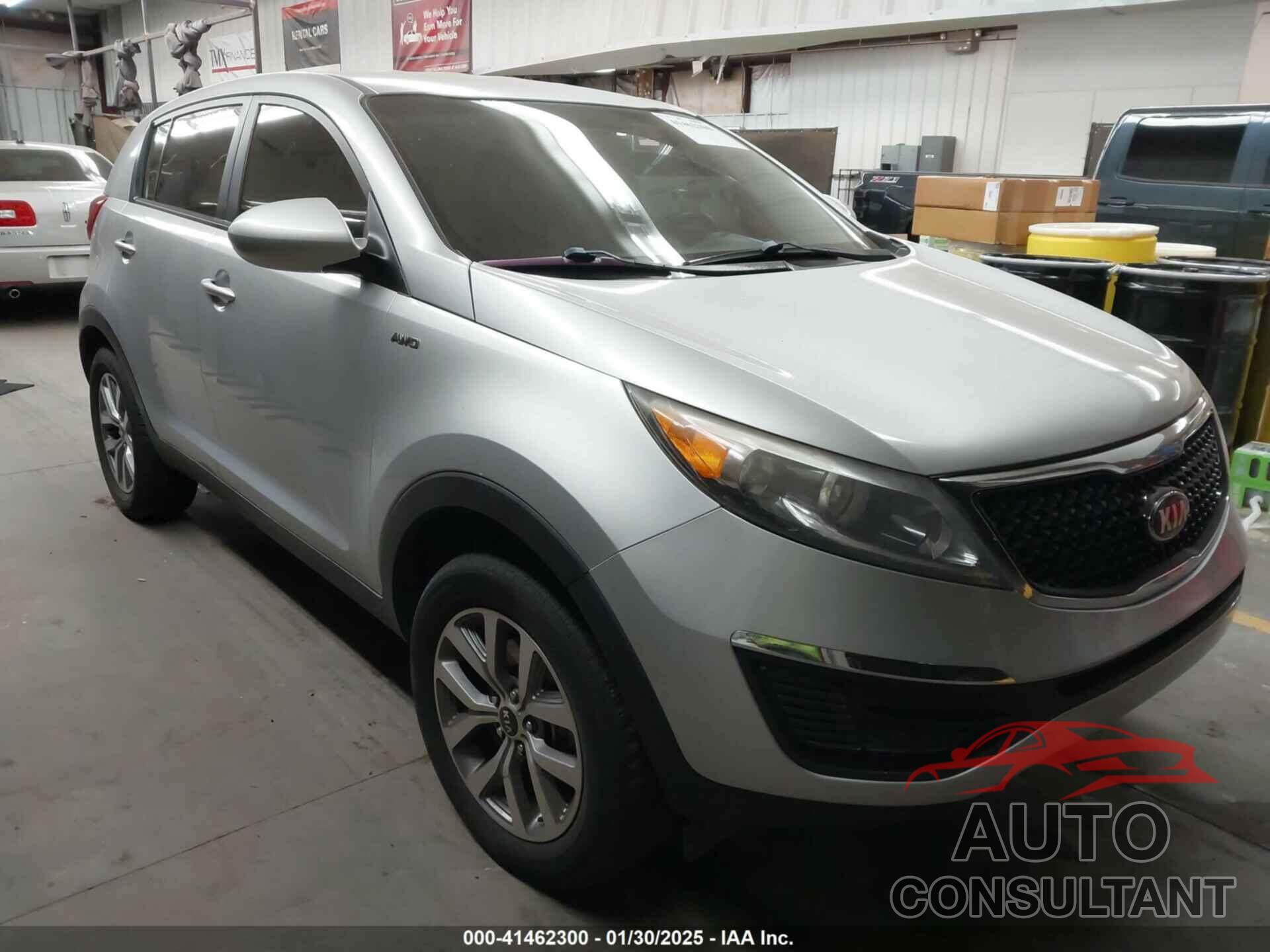 KIA SPORTAGE 2016 - KNDPBCAC5G7872761