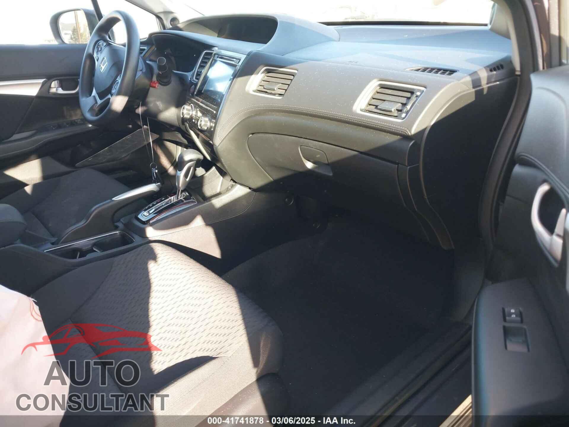 HONDA CIVIC 2014 - 19XFB2F81EE246728
