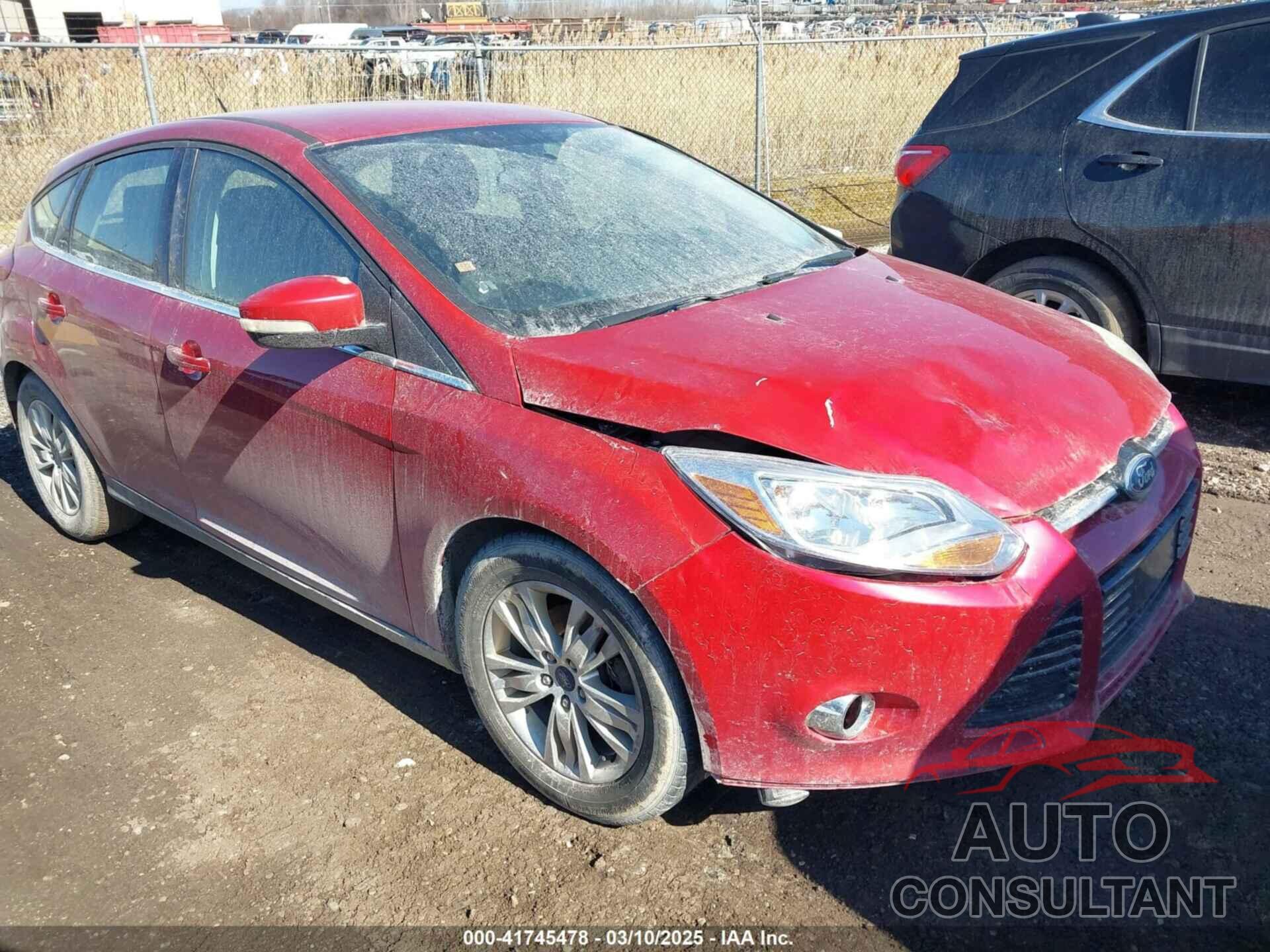 FORD FOCUS 2012 - 1FAHP3M24CL437777