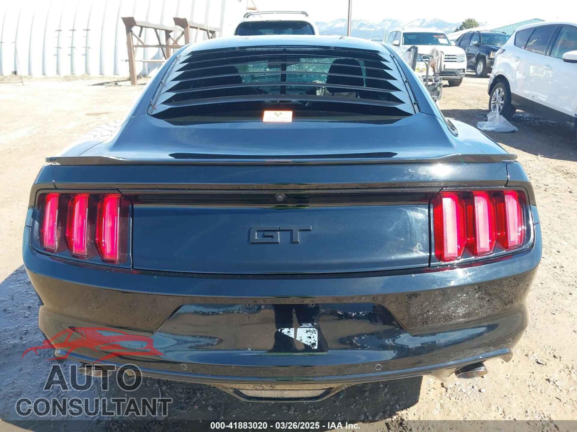 FORD MUSTANG 2017 - 1FA6P8CF3H5278061