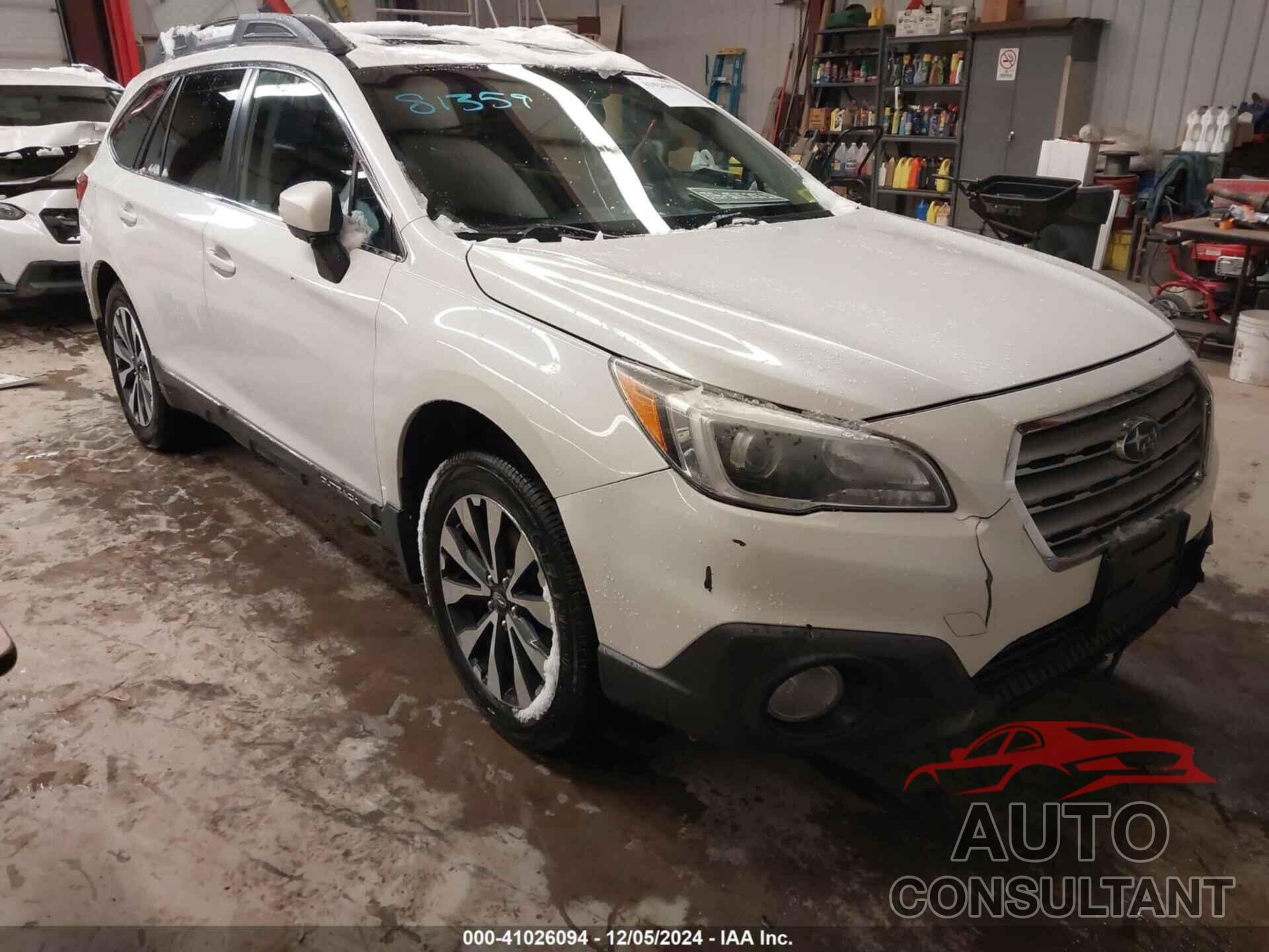 SUBARU OUTBACK 2016 - 4S4BSANC7G3253462