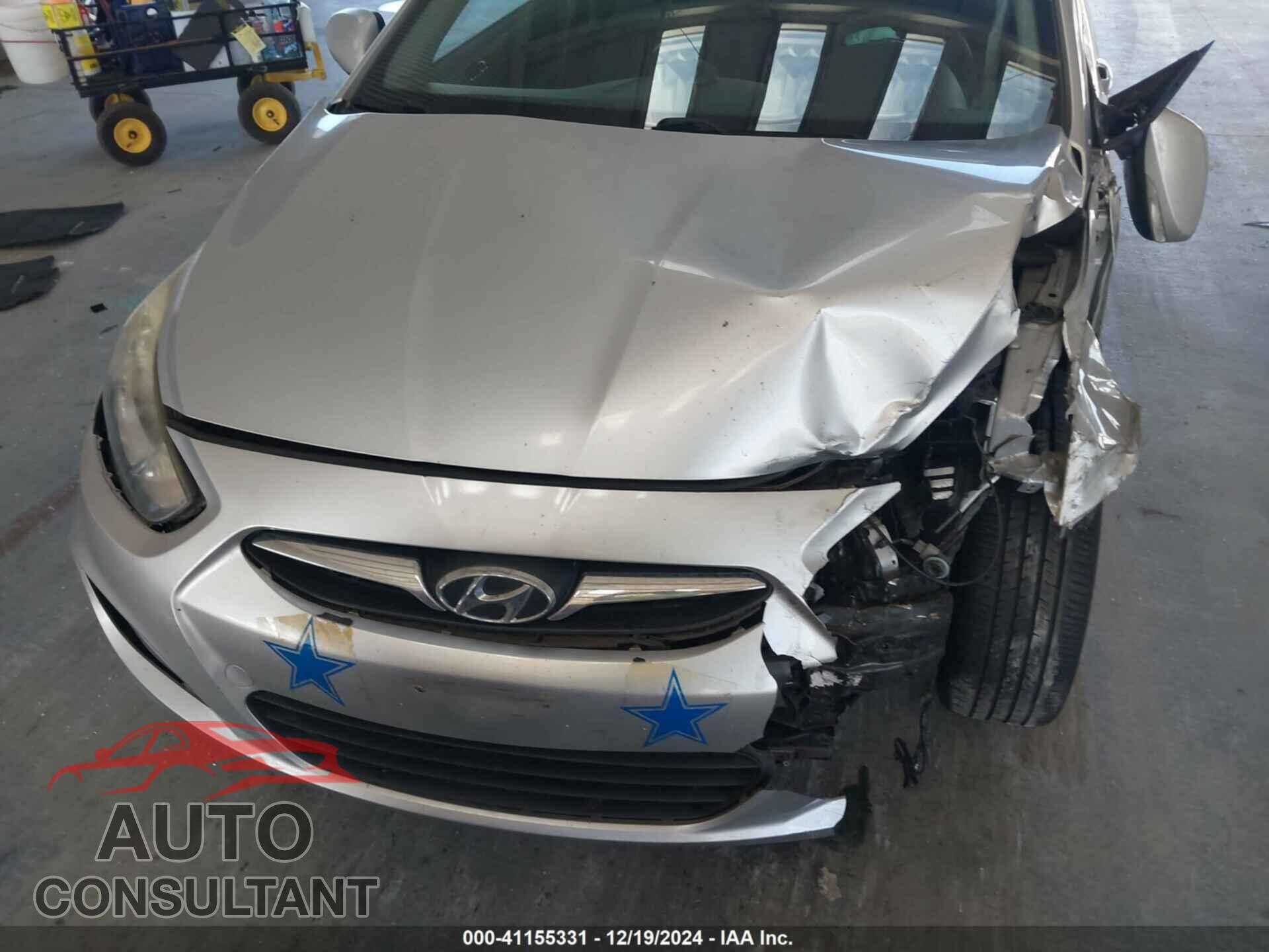 HYUNDAI ACCENT 2013 - KMHCU5AE8DU083714