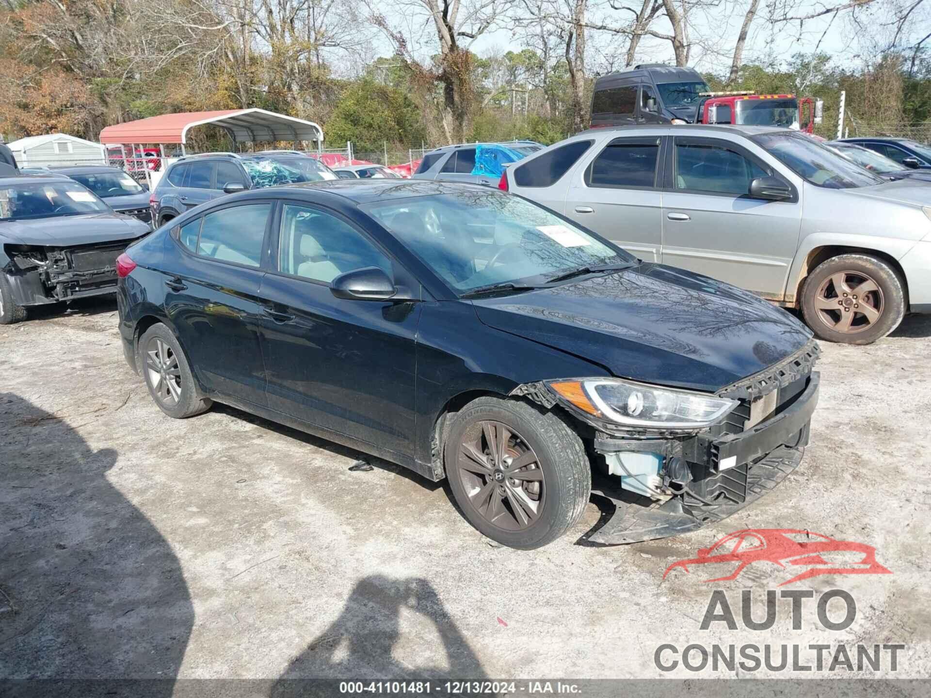 HYUNDAI ELANTRA 2018 - 5NPD84LF4JH340550