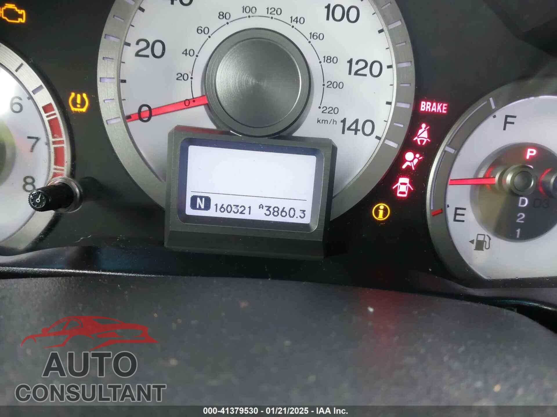 HONDA PILOT 2011 - 5FNYF4H96BB071137