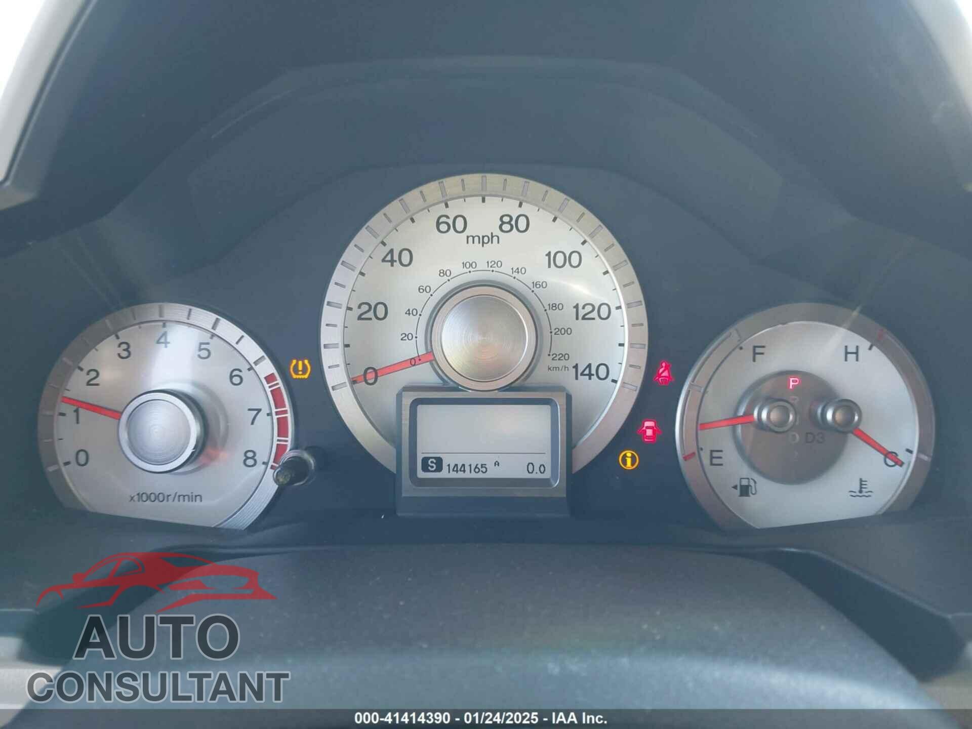 HONDA PILOT 2011 - 5FNYF4H95BB048433