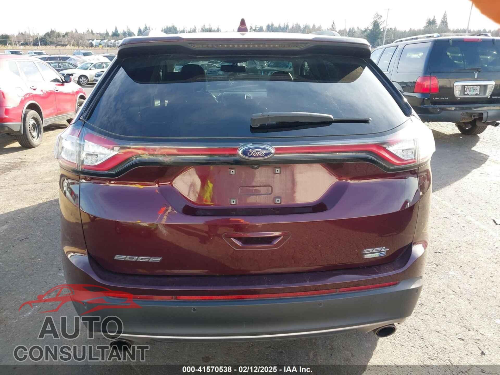 FORD EDGE 2018 - 2FMPK4J98JBC06837