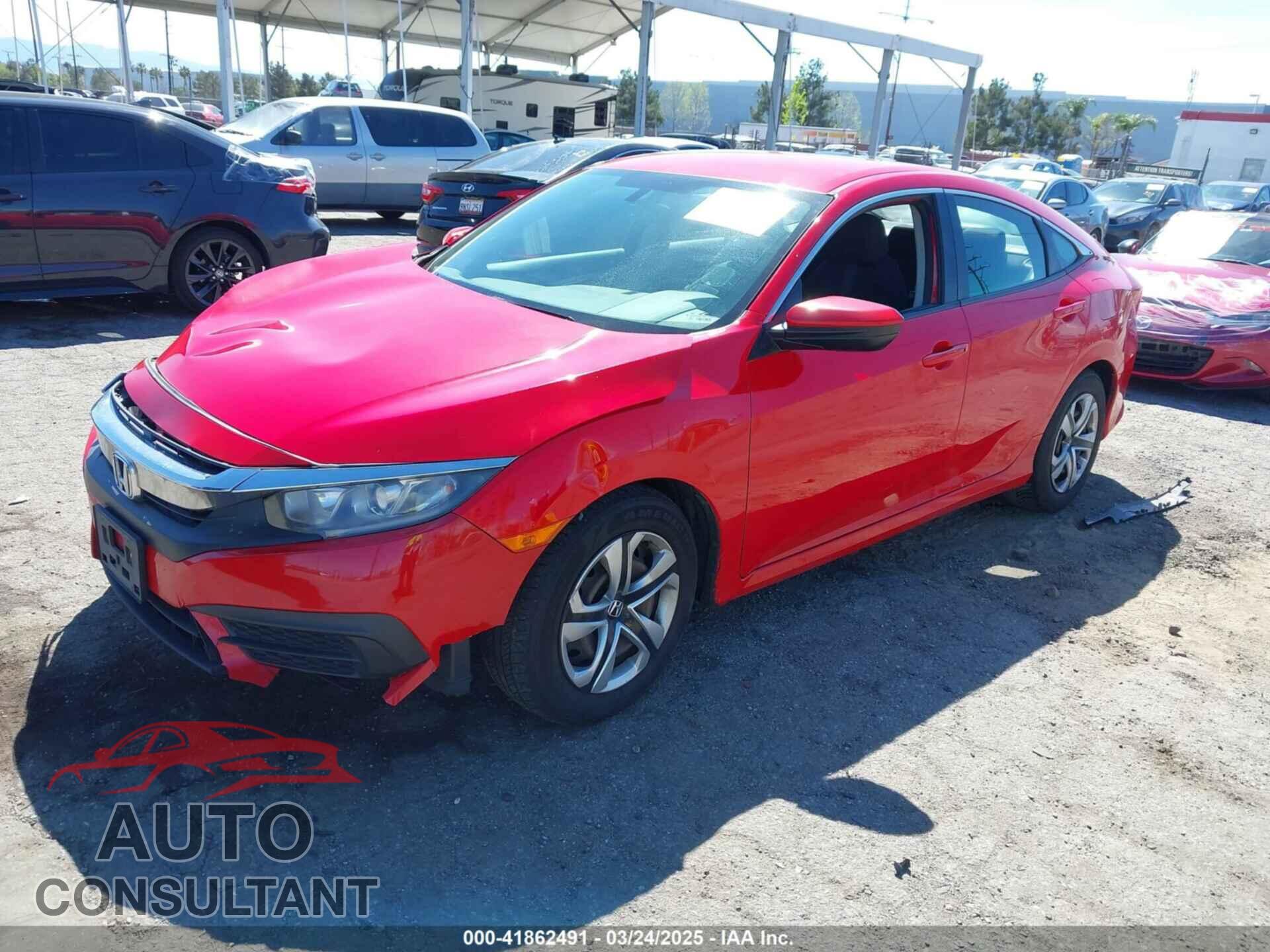 HONDA CIVIC 2018 - 2HGFC2F54JH542197