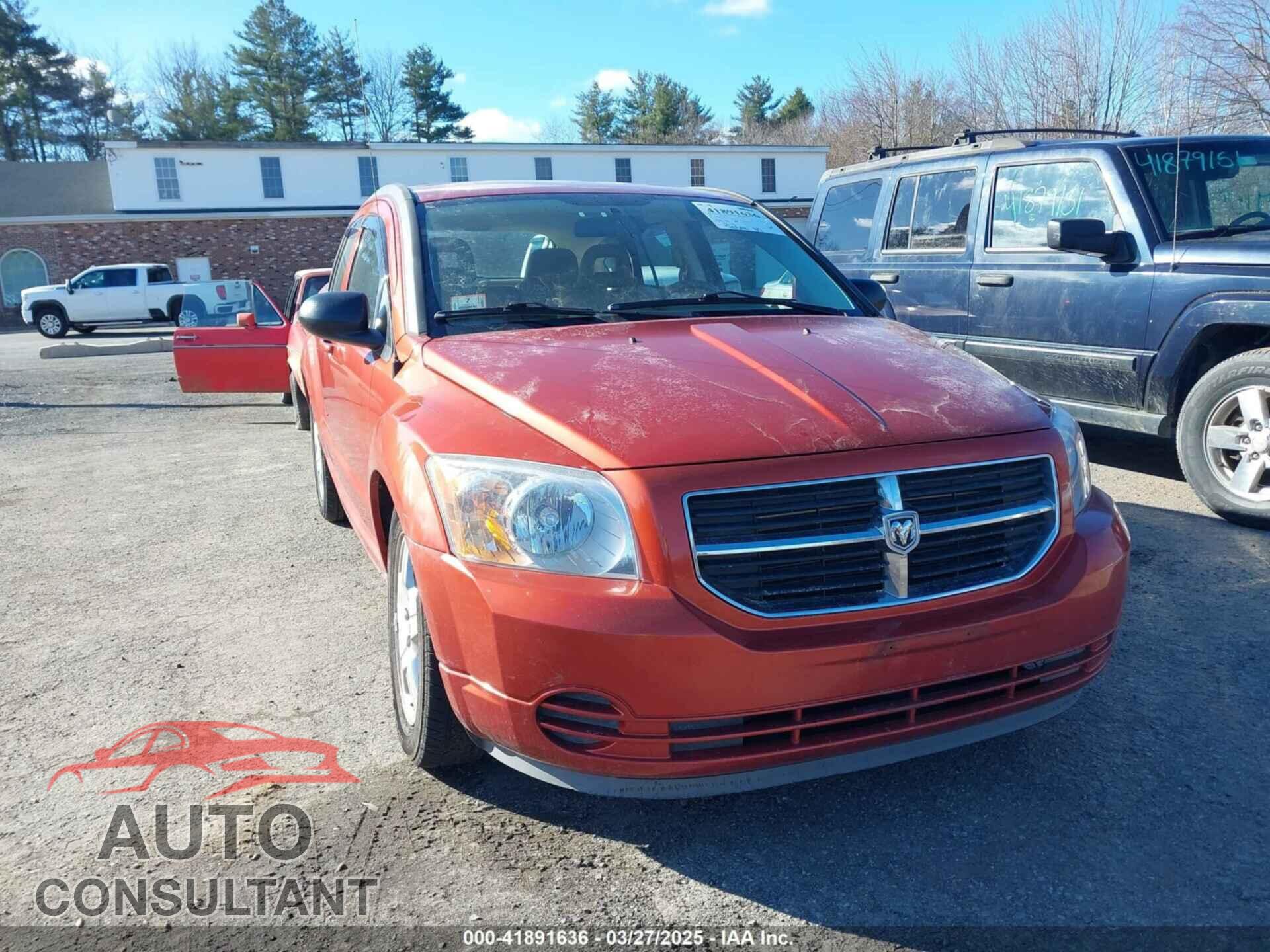 DODGE CALIBER 2009 - 1B3HB48A29D149132