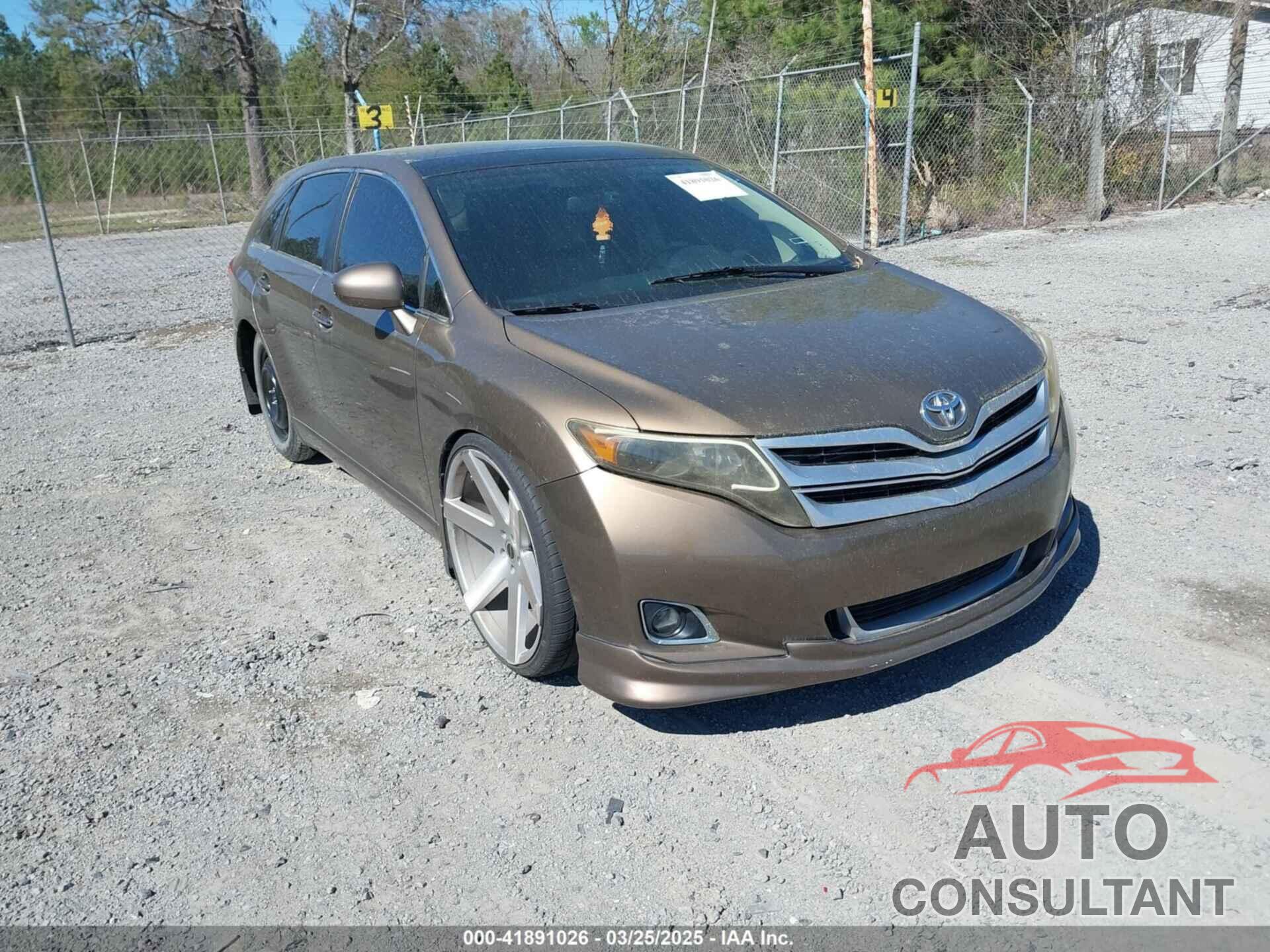 TOYOTA VENZA 2010 - 4T3ZA3BB0AU024509