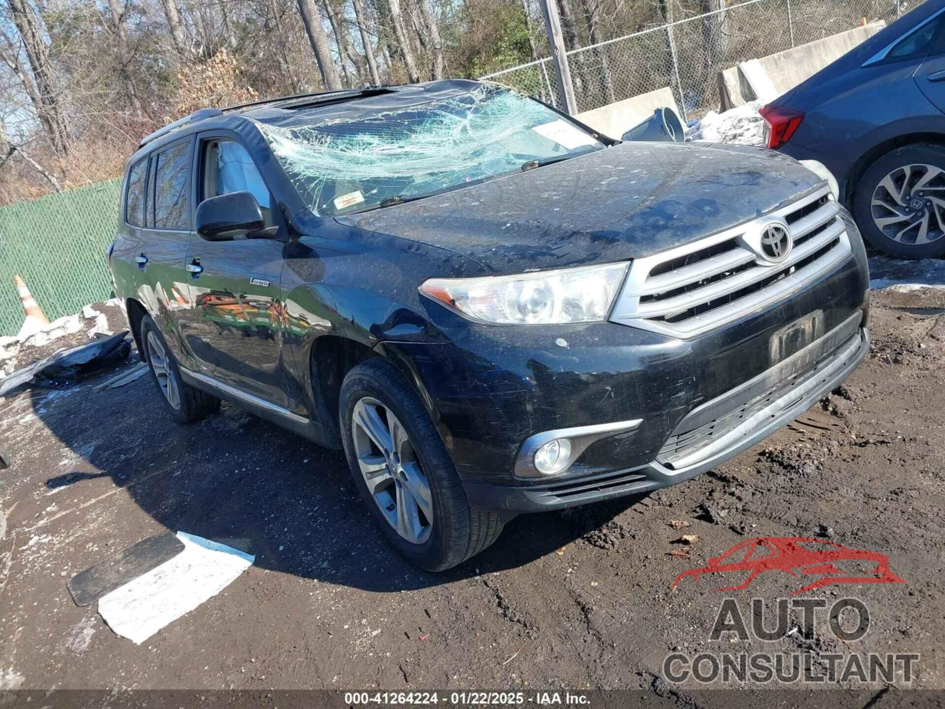 TOYOTA HIGHLANDER 2013 - 5TDDK3EH7DS217995