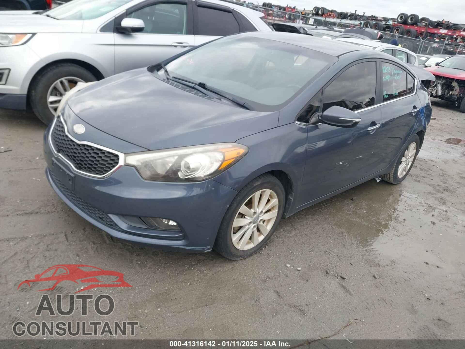 KIA FORTE 2014 - KNAFX4A86E5054380