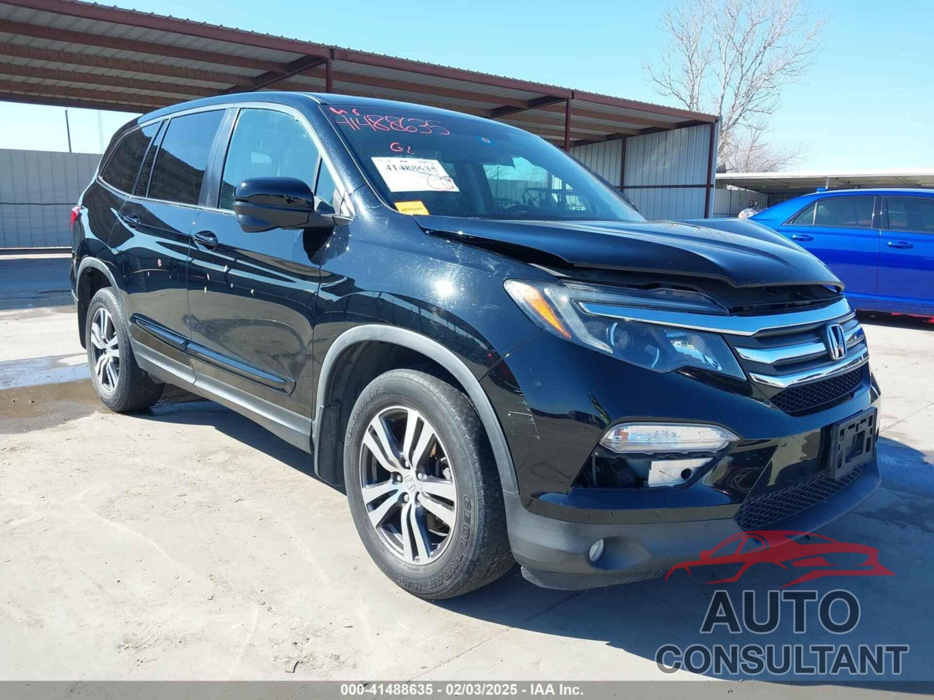 HONDA PILOT 2016 - 5FNYF6H55GB091508