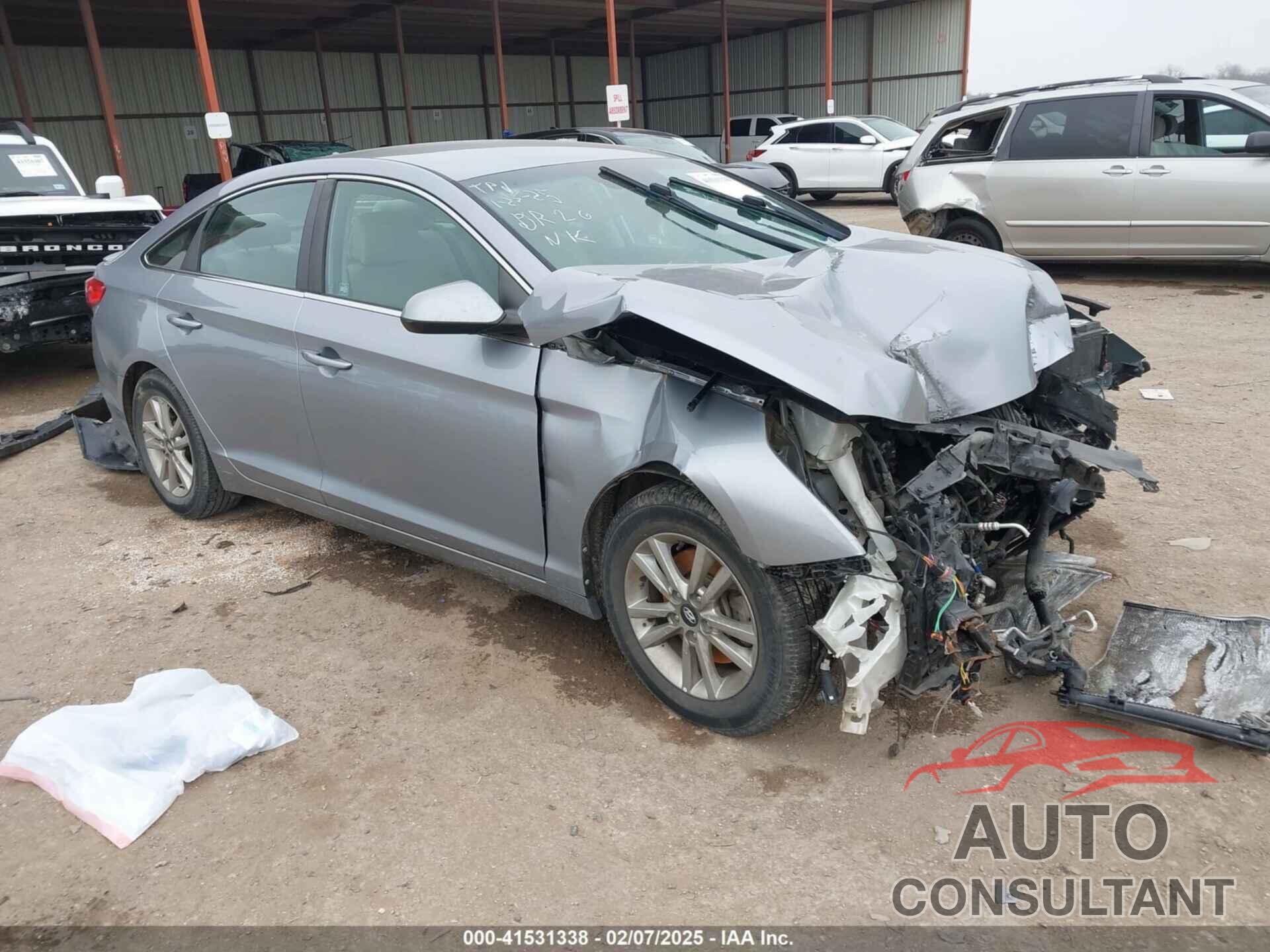 HYUNDAI SONATA 2017 - 5NPE24AF1HH569156