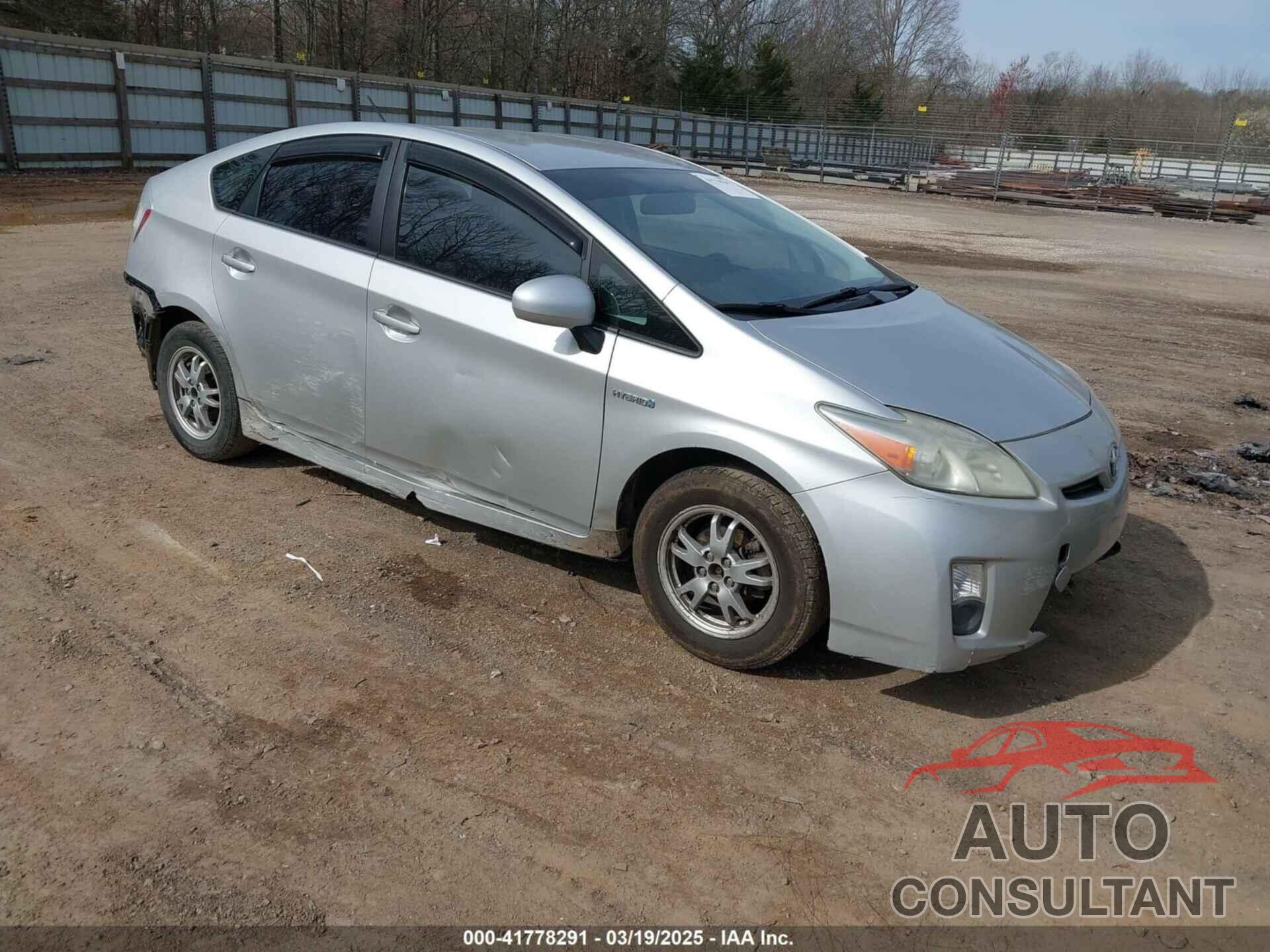 TOYOTA PRIUS 2010 - JTDKN3DU3A0111085